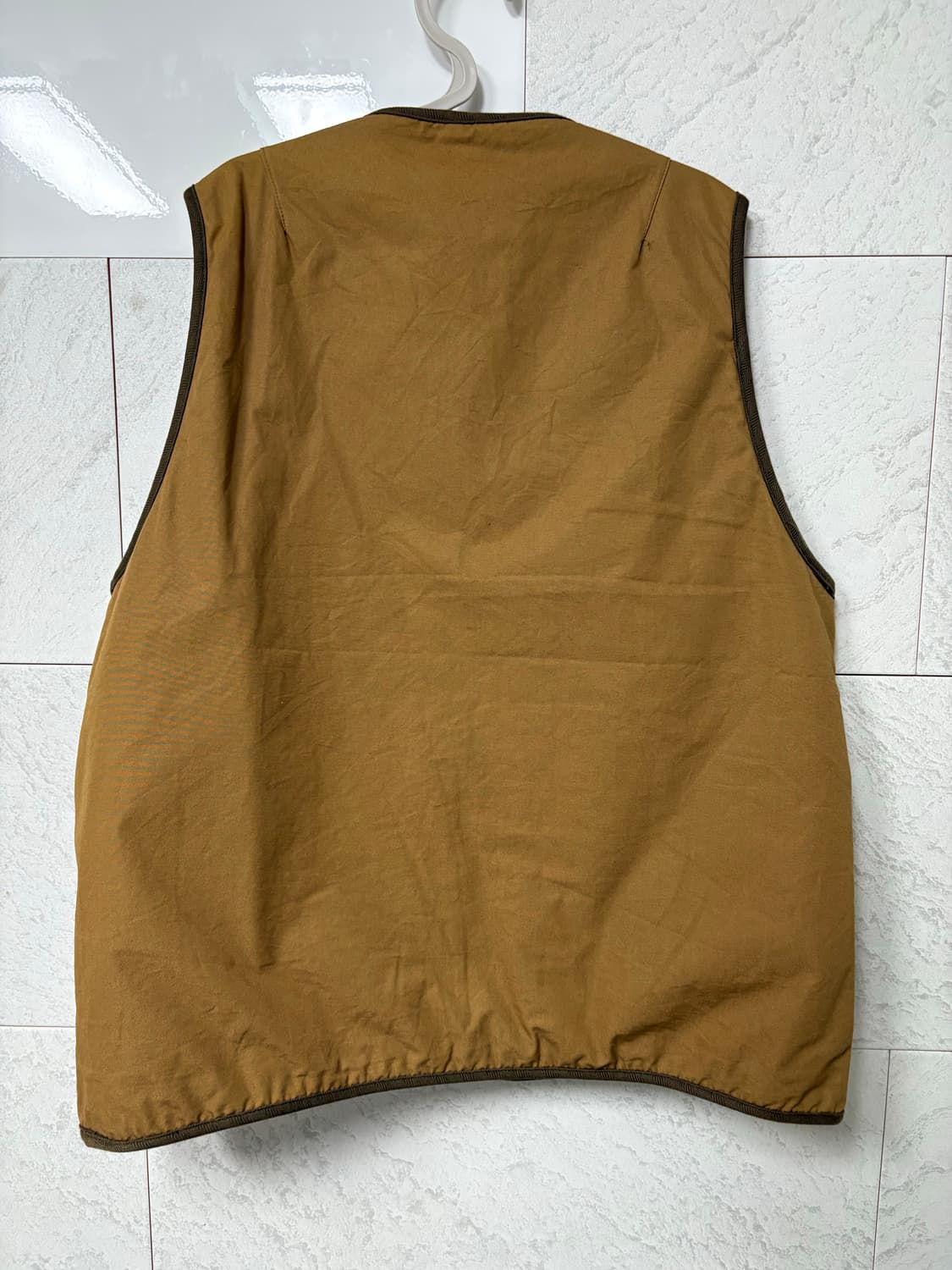 Visvim IRIS 리버시블 라이너 베스트 브라운 4 상품이미지4