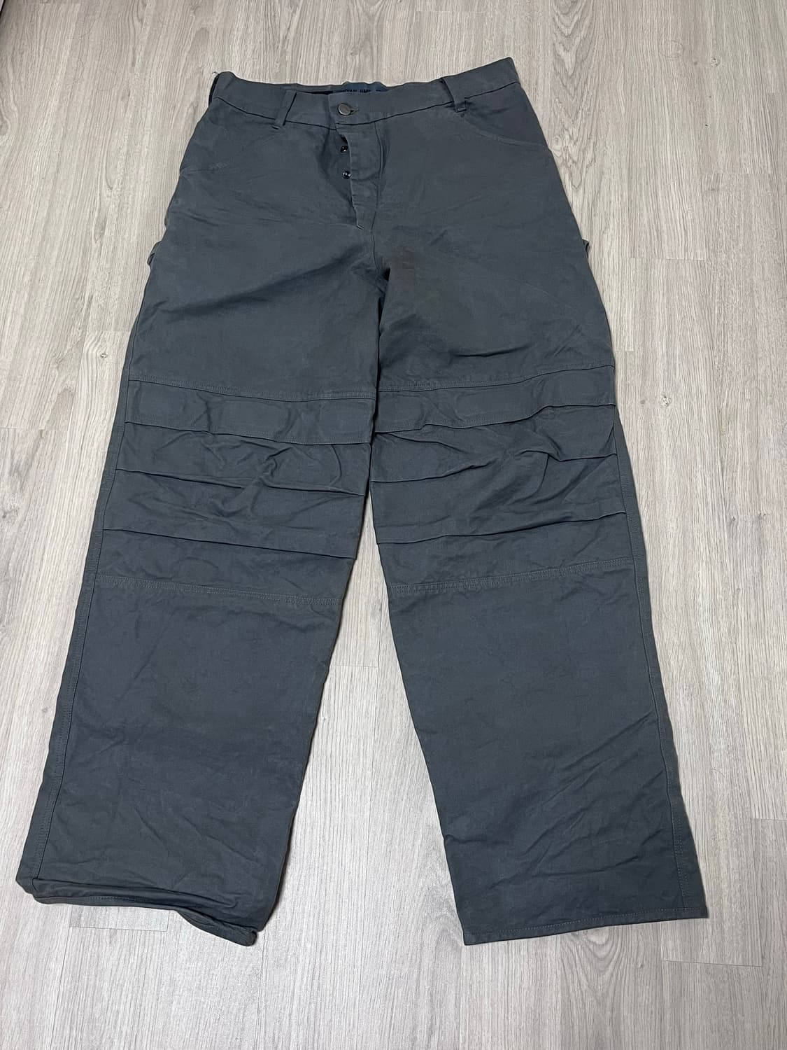 Bryan Jimenez Taupe Cotton Trousers 상품이미지3