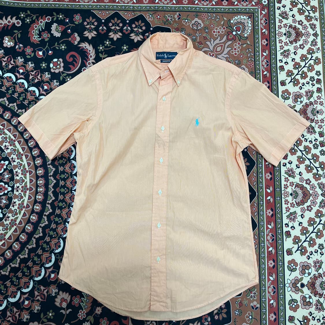 폴로 랄프로렌 버튼다운 반팔 셔츠 M/95 상품이미지1