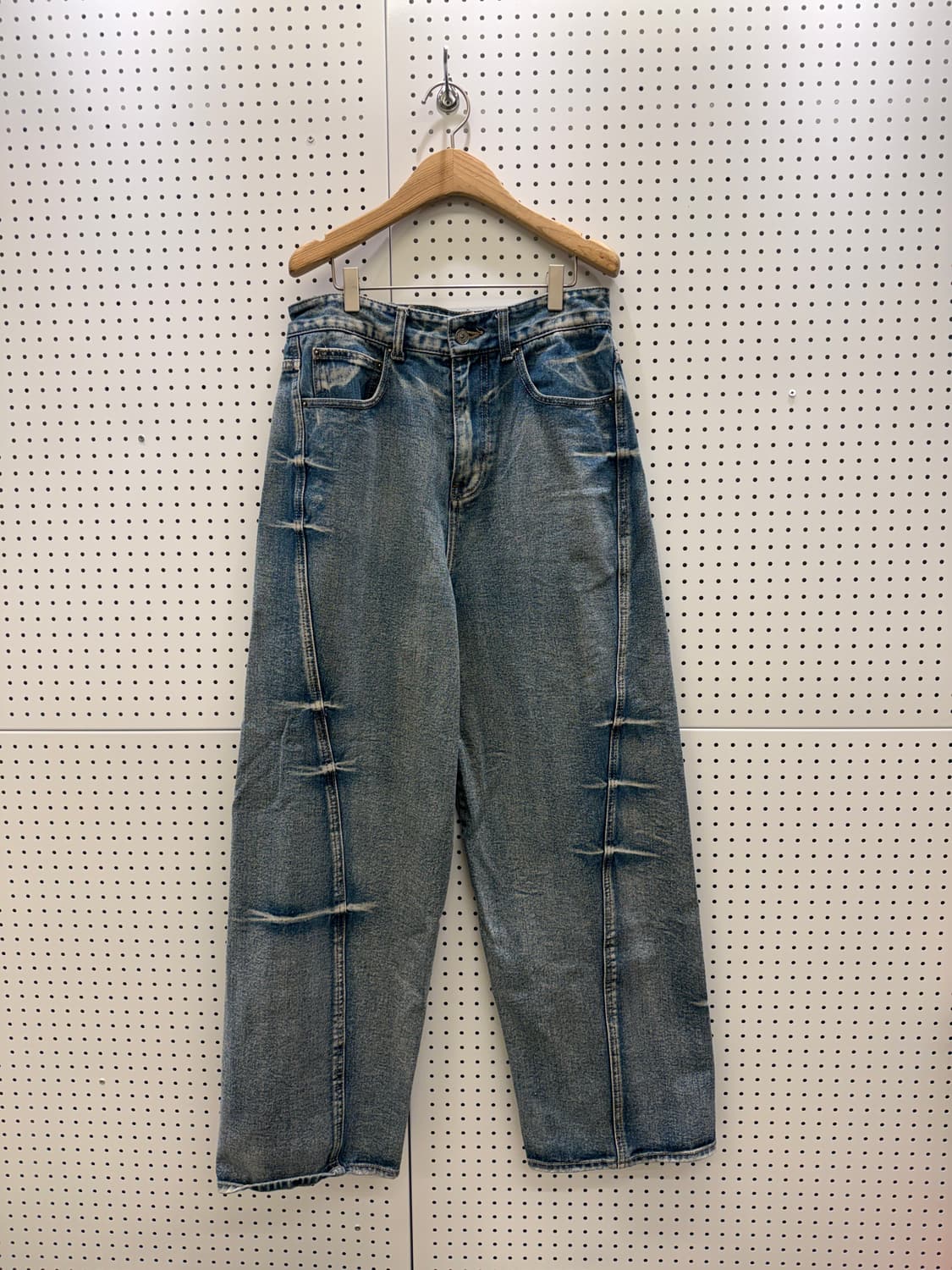 메종 미네드 워싱 커브드 데님 팬츠 U558 상품이미지3