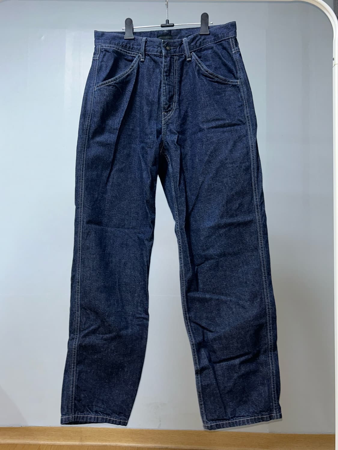 유니클로 와이드피트 진 블루 데님 (76cm) 상품이미지1