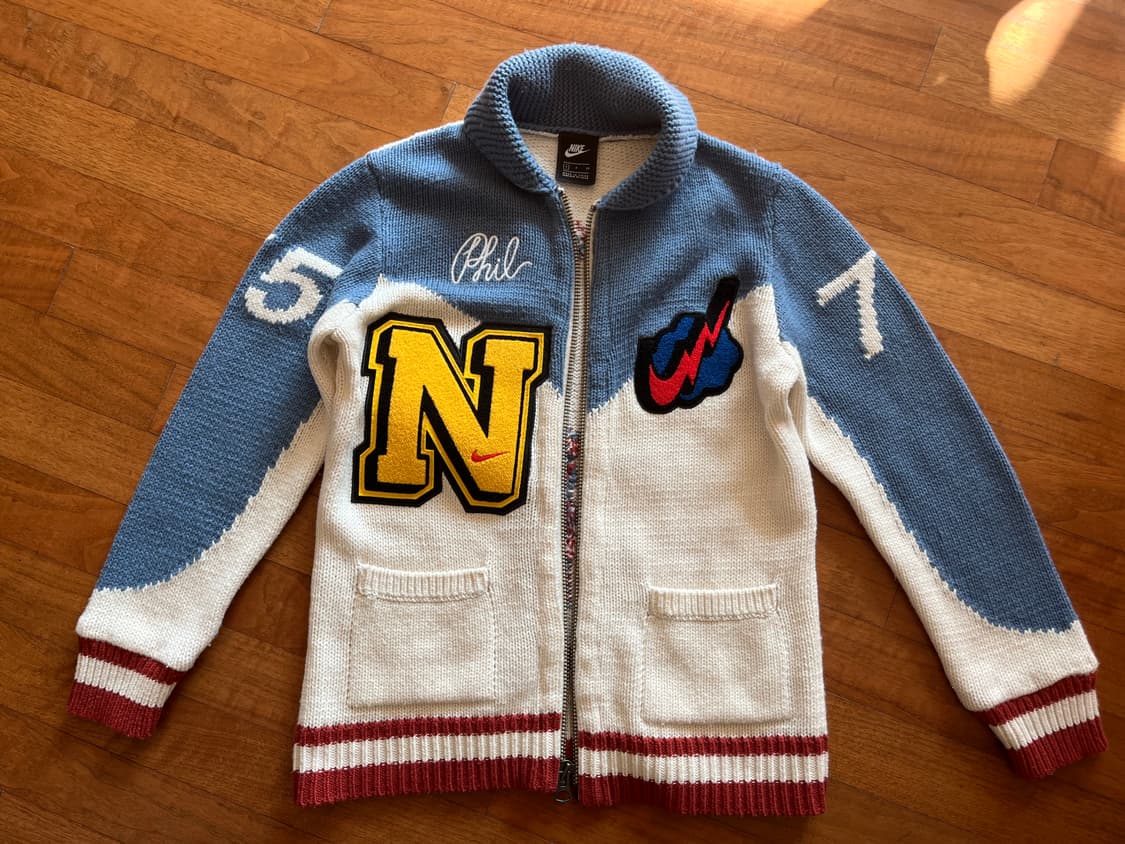 나이키 필나이트 프로 클럽 바시티 스웨터 자켓 상품이미지1