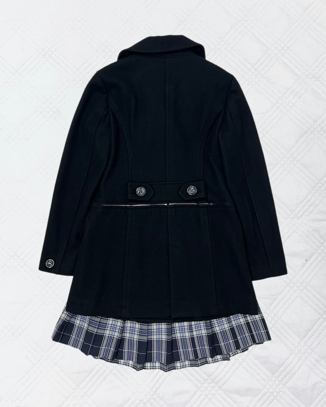 ꒰ঌ 니혼진 도쿄걸 블랙 캣 🐈‍⬛ 코트 ໒꒱ 상품이미지2