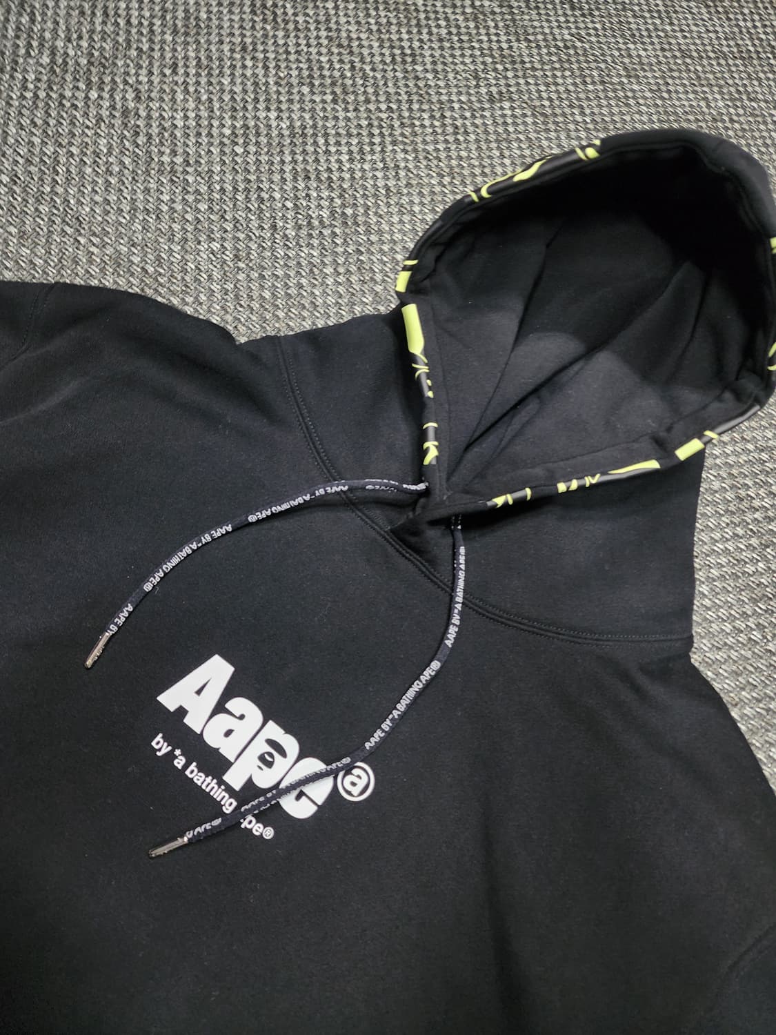 Aape 베이프 에이프라인 카모후드 새상품 상품이미지9