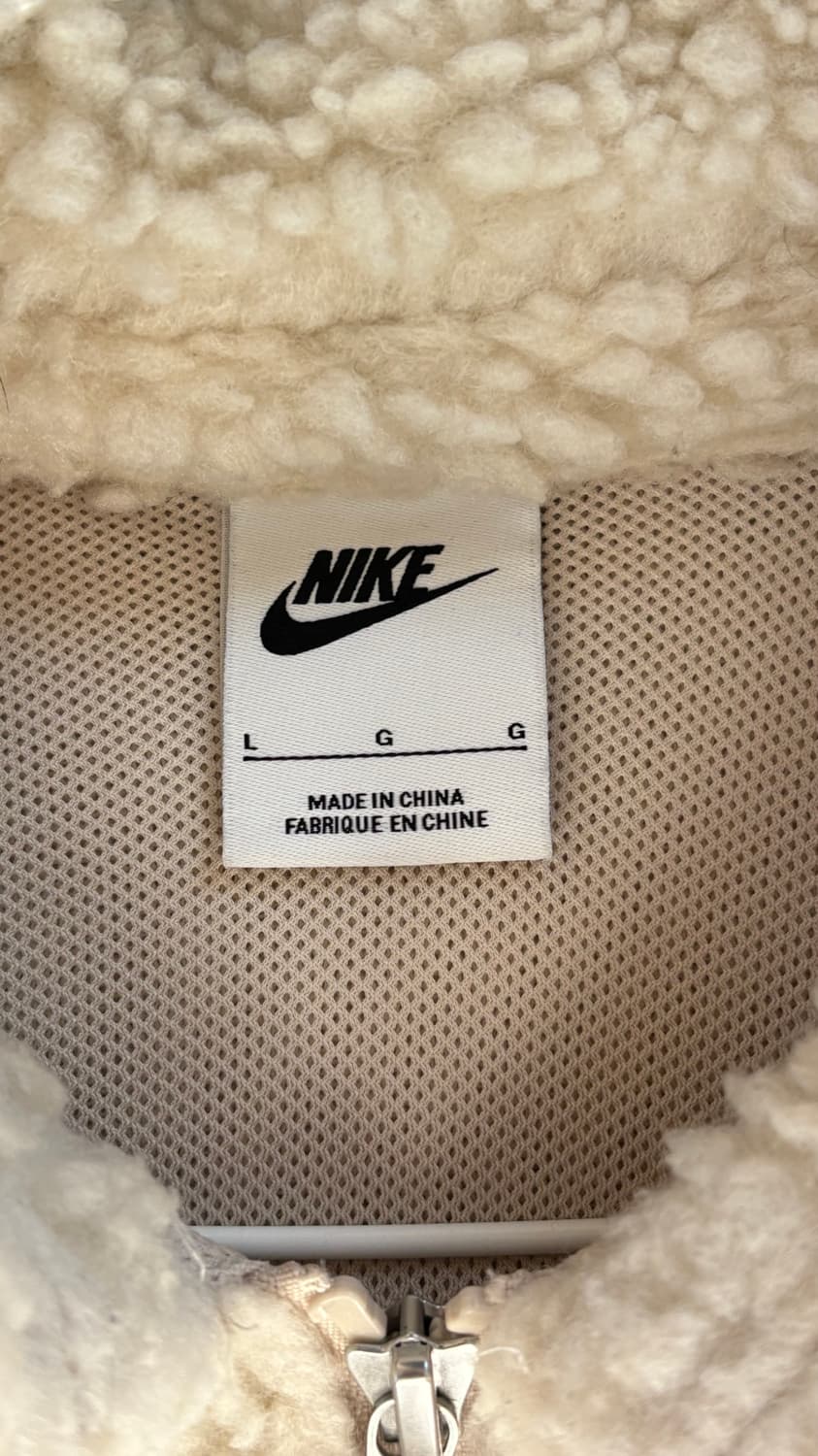 나이키 더블 스우시 셰르파 자켓 L 상품이미지3