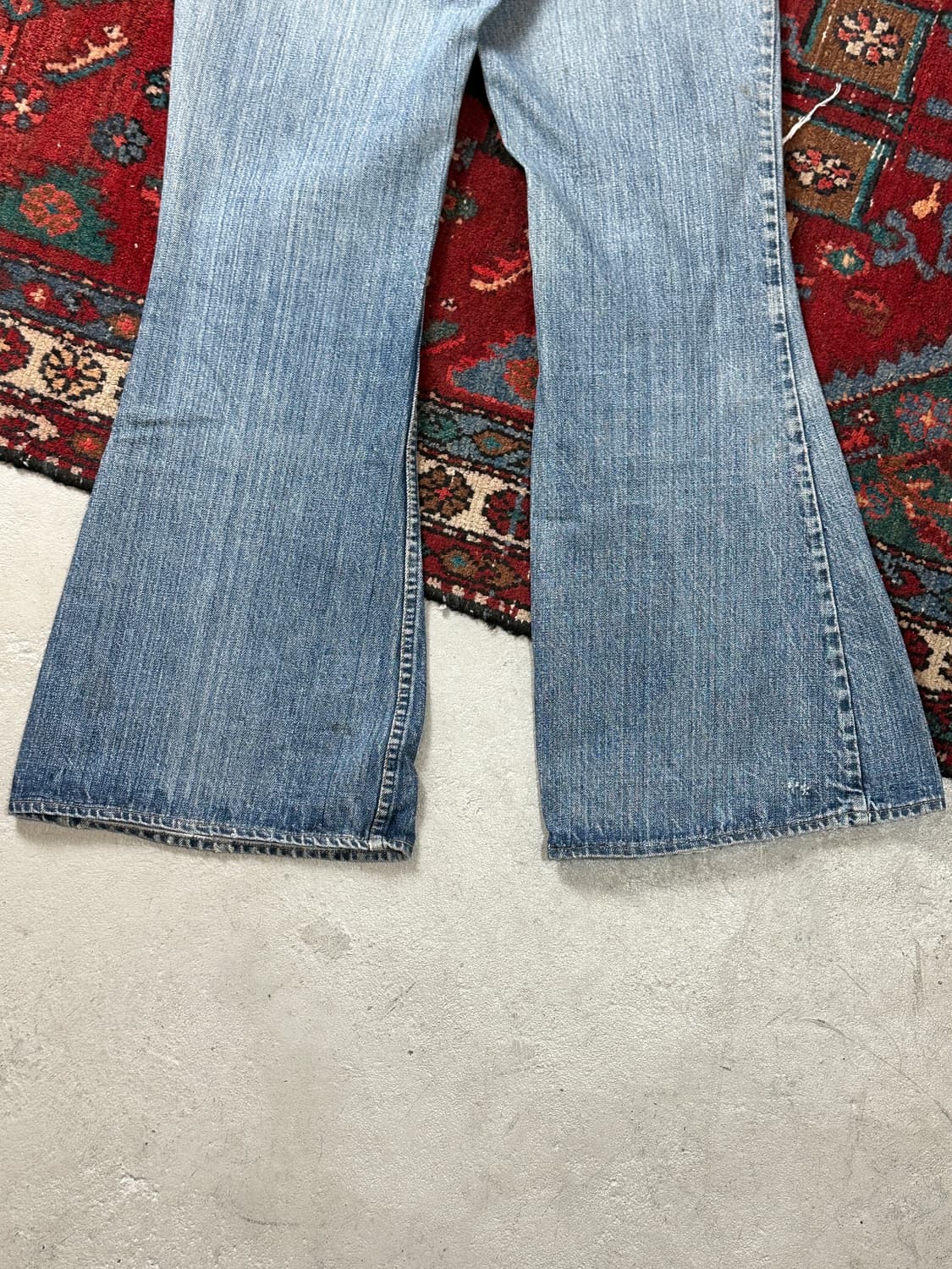 70's USA Made 빈티지 리바이스 684 벨바텀 부츠컷 데님 상품이미지8
