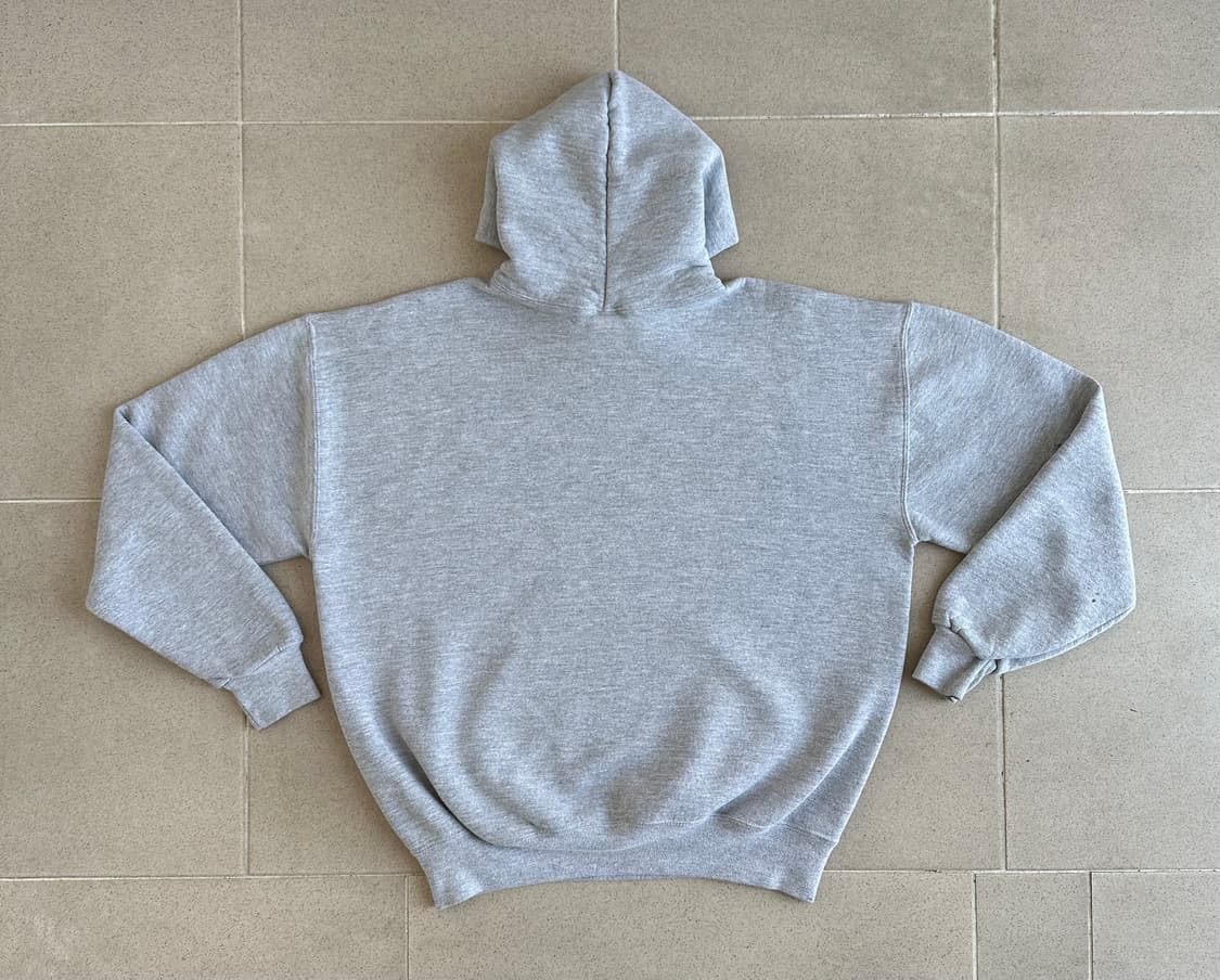 90s 빈티지 러셀 후드 그레이 XL 상품이미지2
