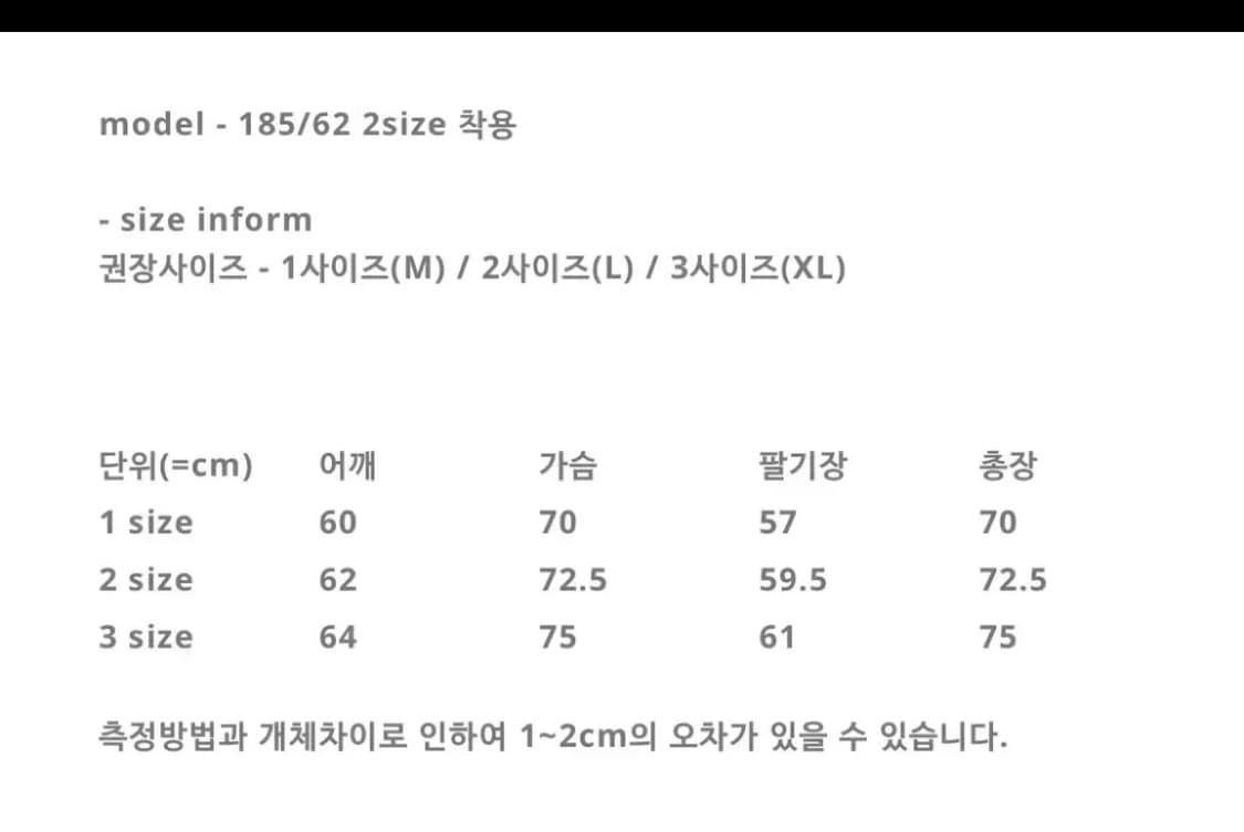 퍼렌 m51 숏파카 네이비 새상품 상품이미지3
