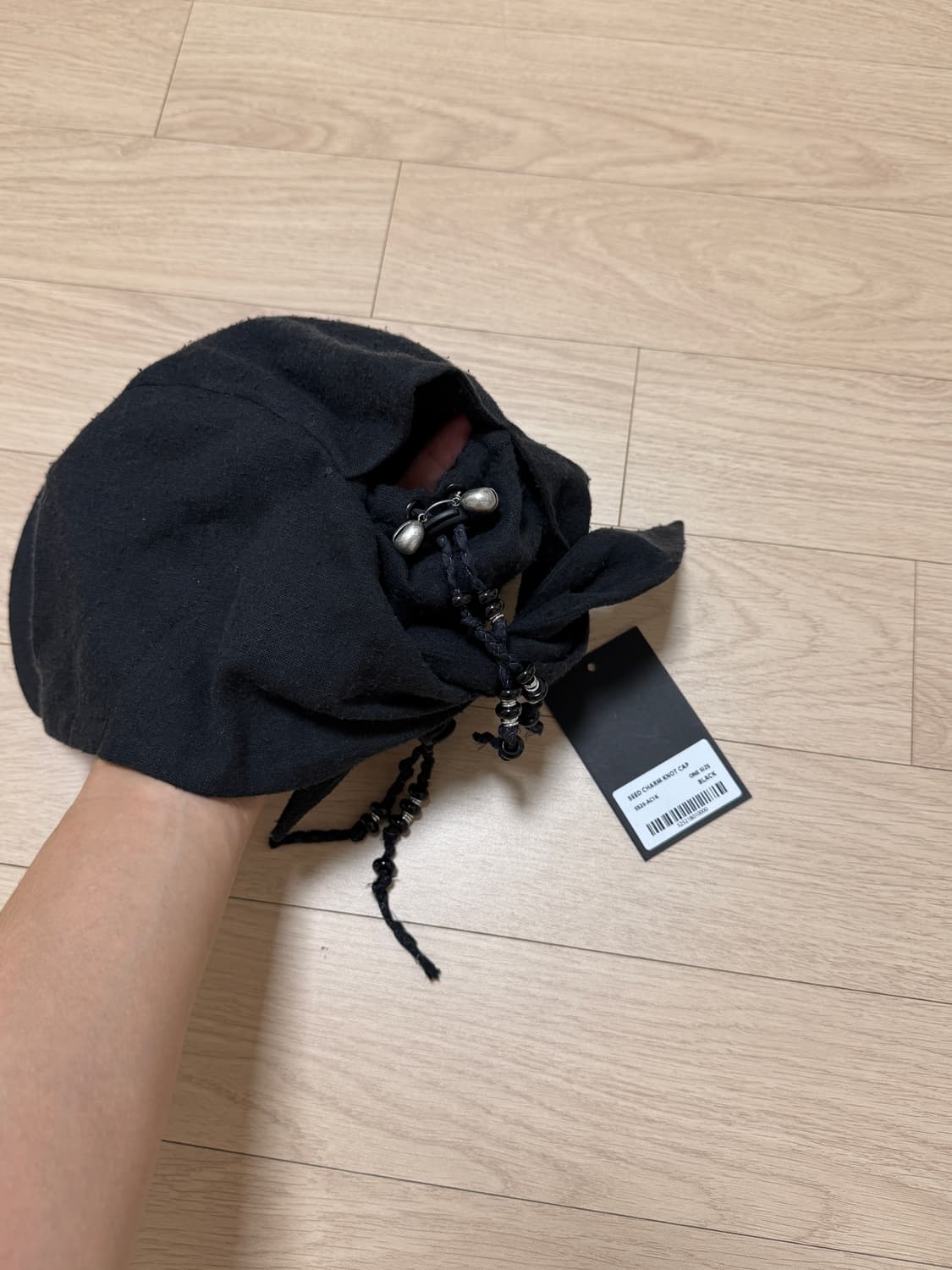 혜인서 Seed Charm Knot Cap  상품이미지2
