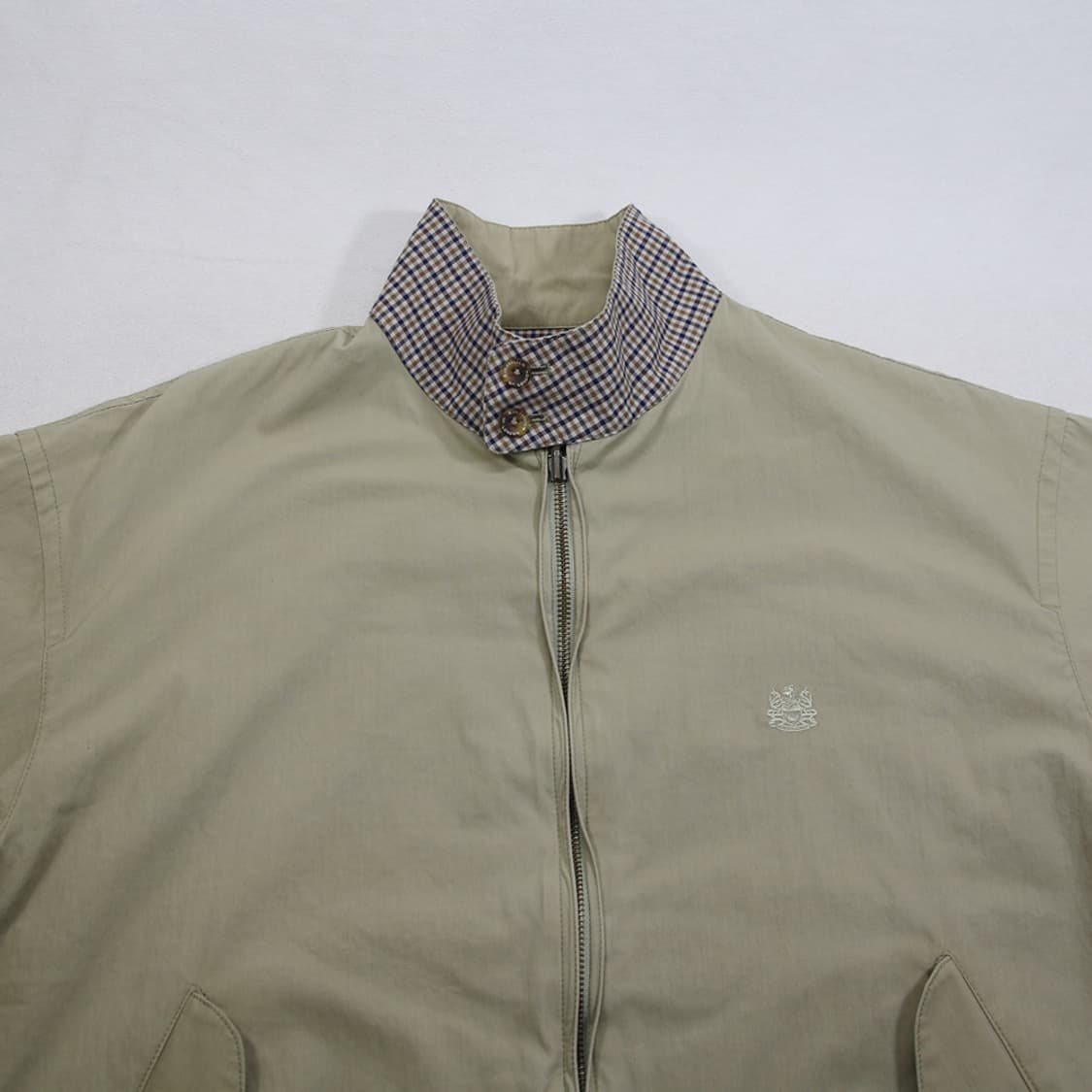 (착용컷) Aquascutum 리버서블 헤링턴 자켓 (남성용 103) 상품이미지5