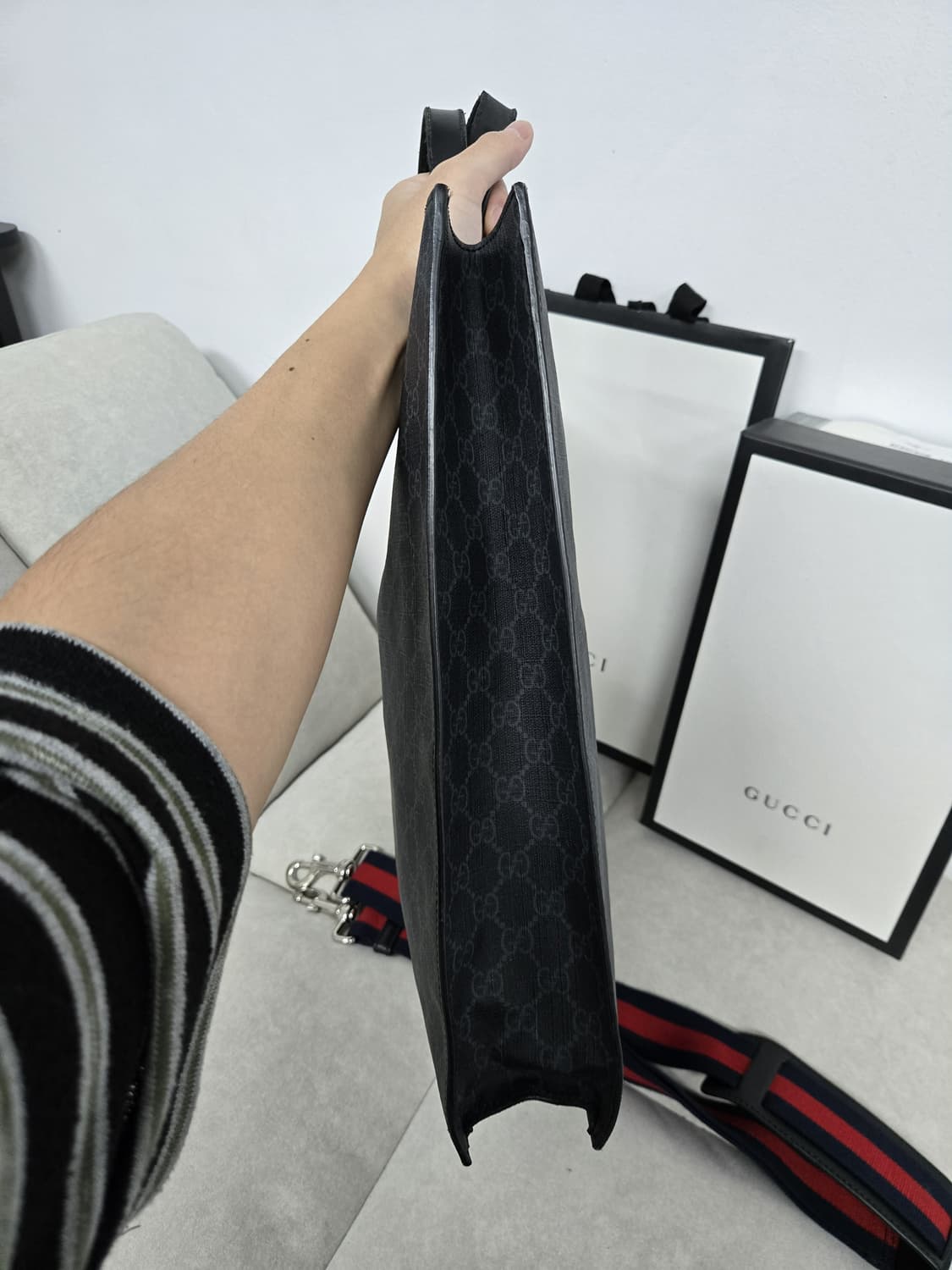 [보증서 정품]구찌 수프림 토트백 숄더백 상품이미지4