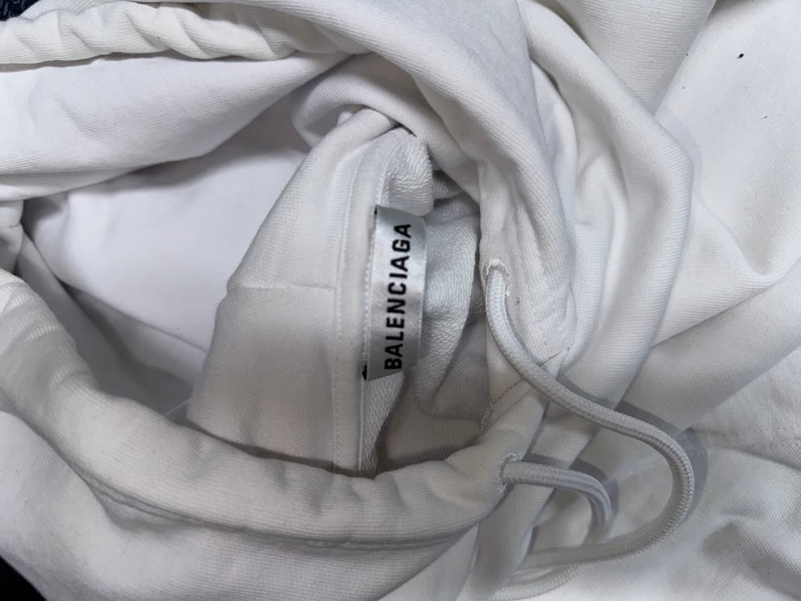 발렌시아가 2017 컬렉션 백로고 후드 상품이미지4