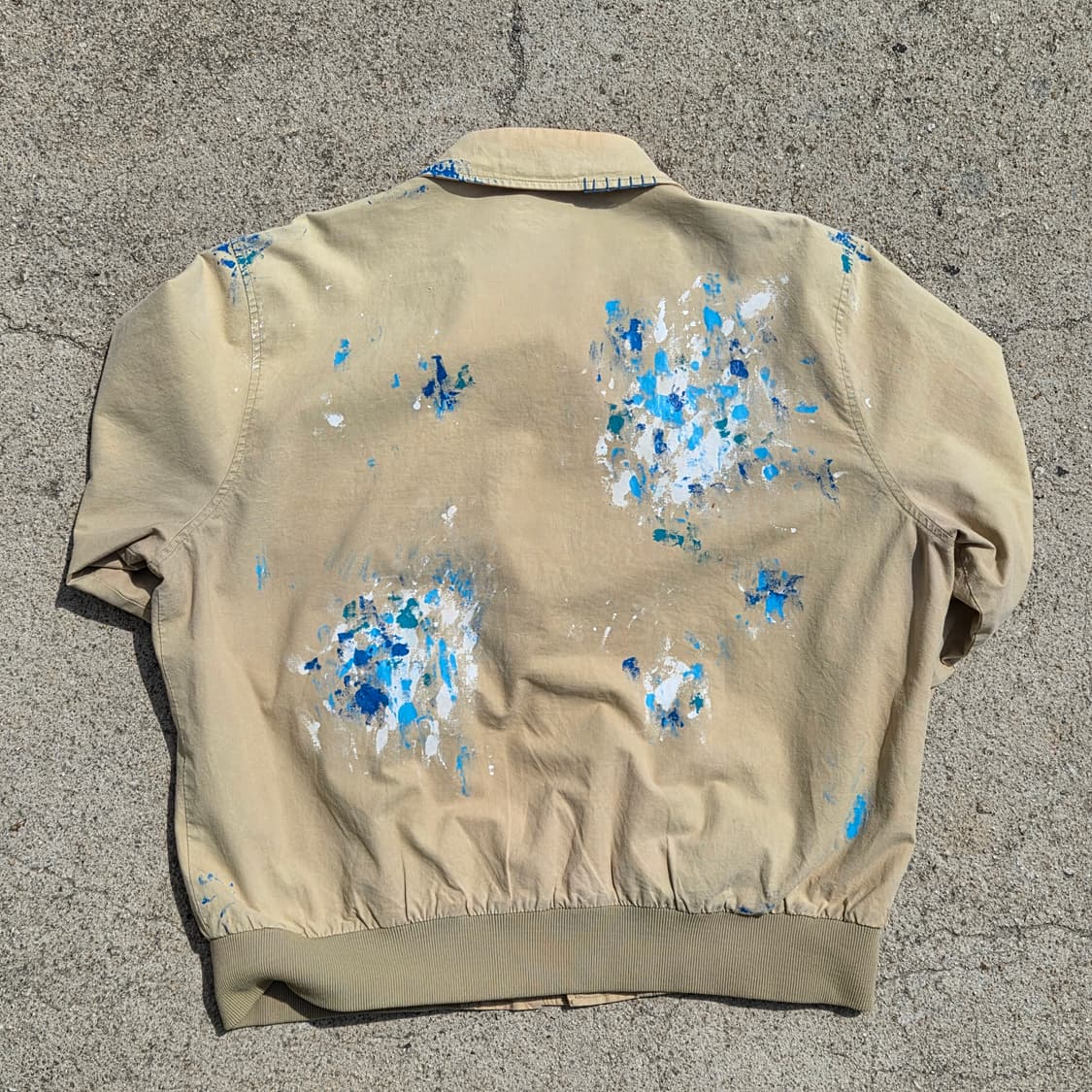 S.O/ 핸드페인팅, 자수 커스텀 자켓 상품이미지5