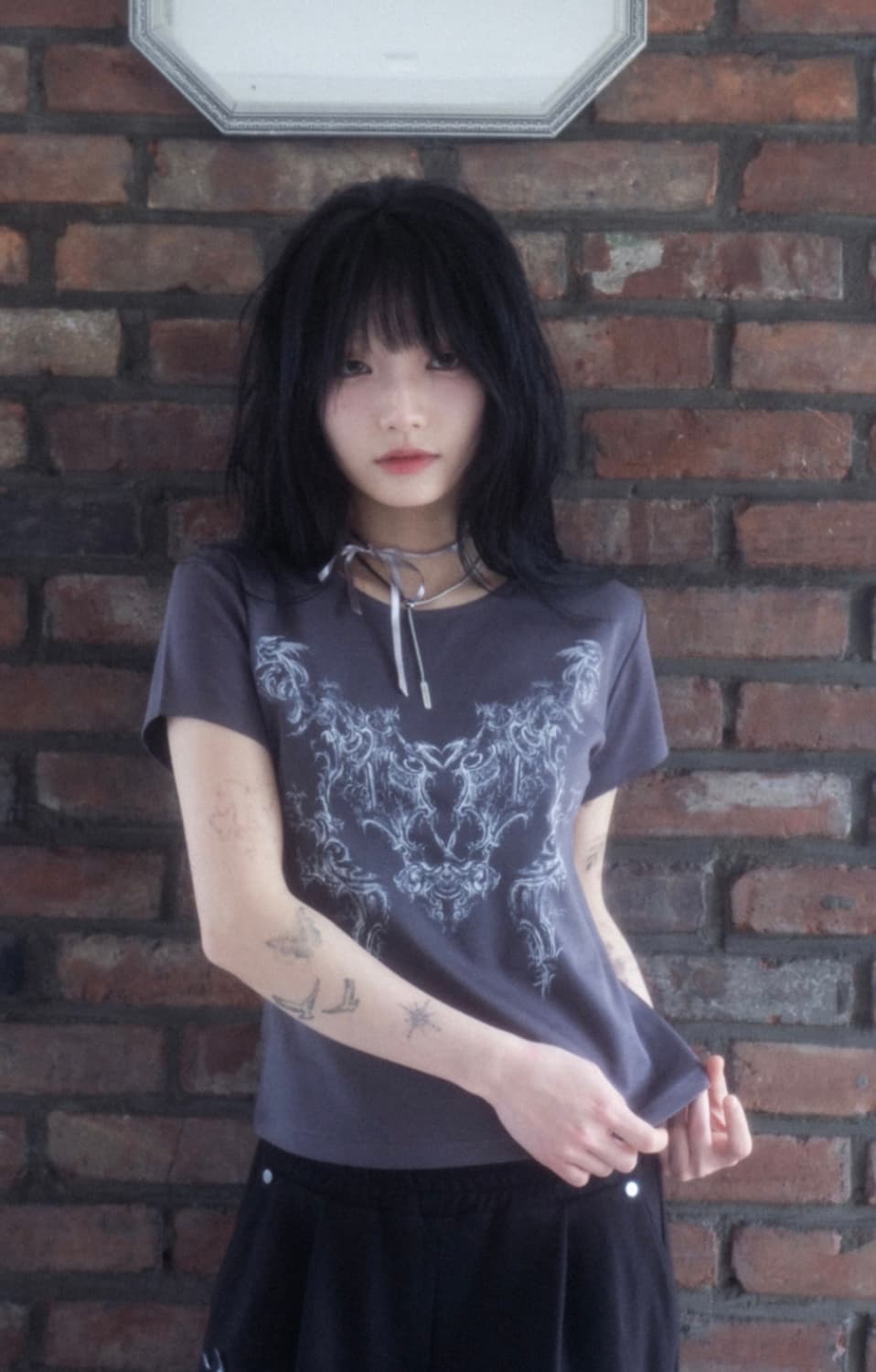 허그유어스킨 rococo T shirts HS ver 상품이미지3