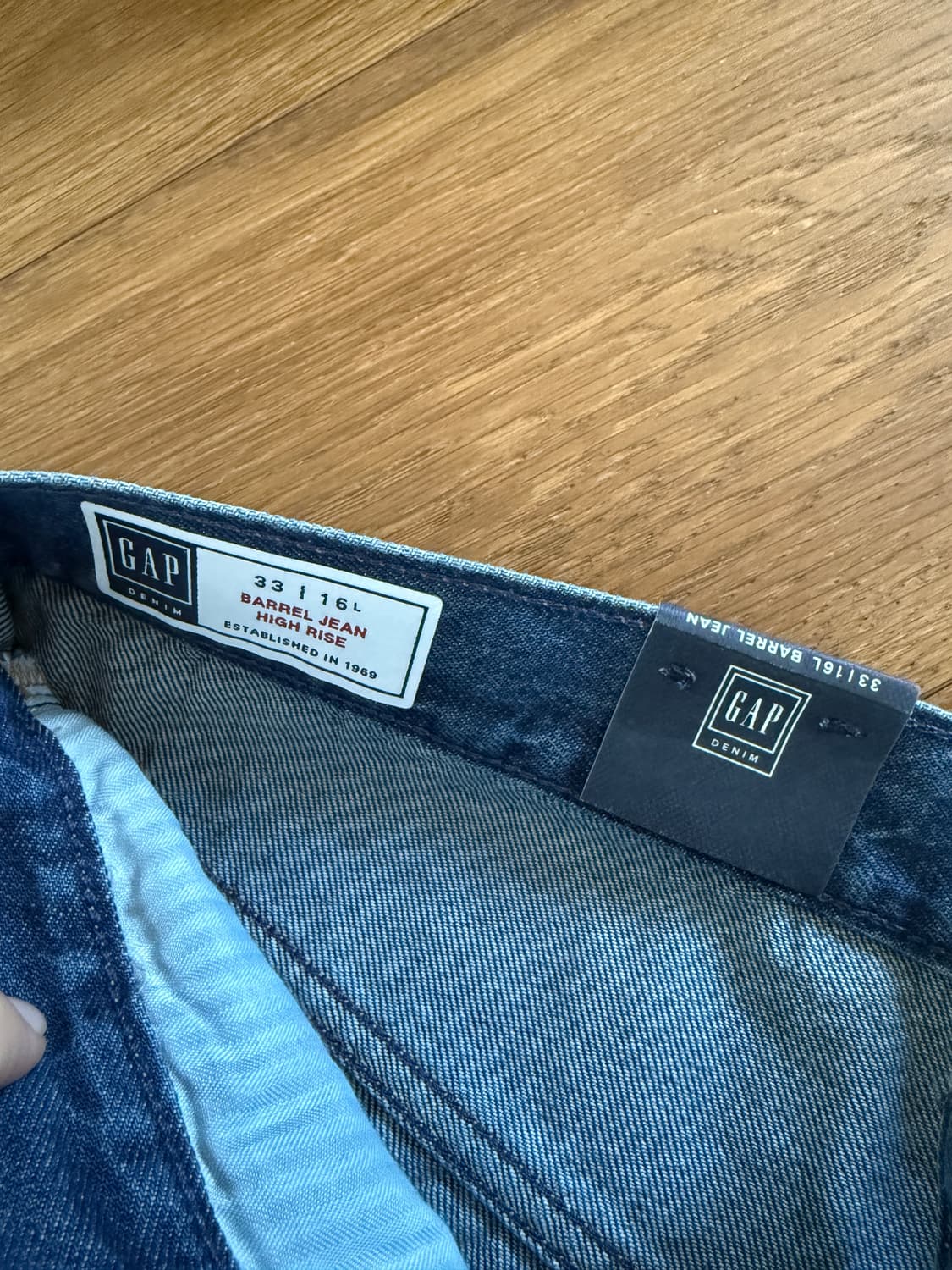 gap 블루데님 33사이즈 상품이미지4