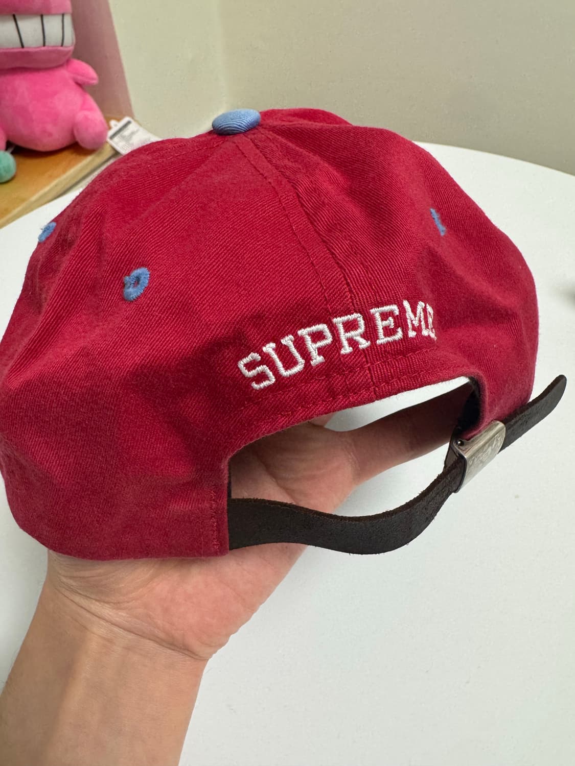 슈프림 s로고 6패널 상품이미지3