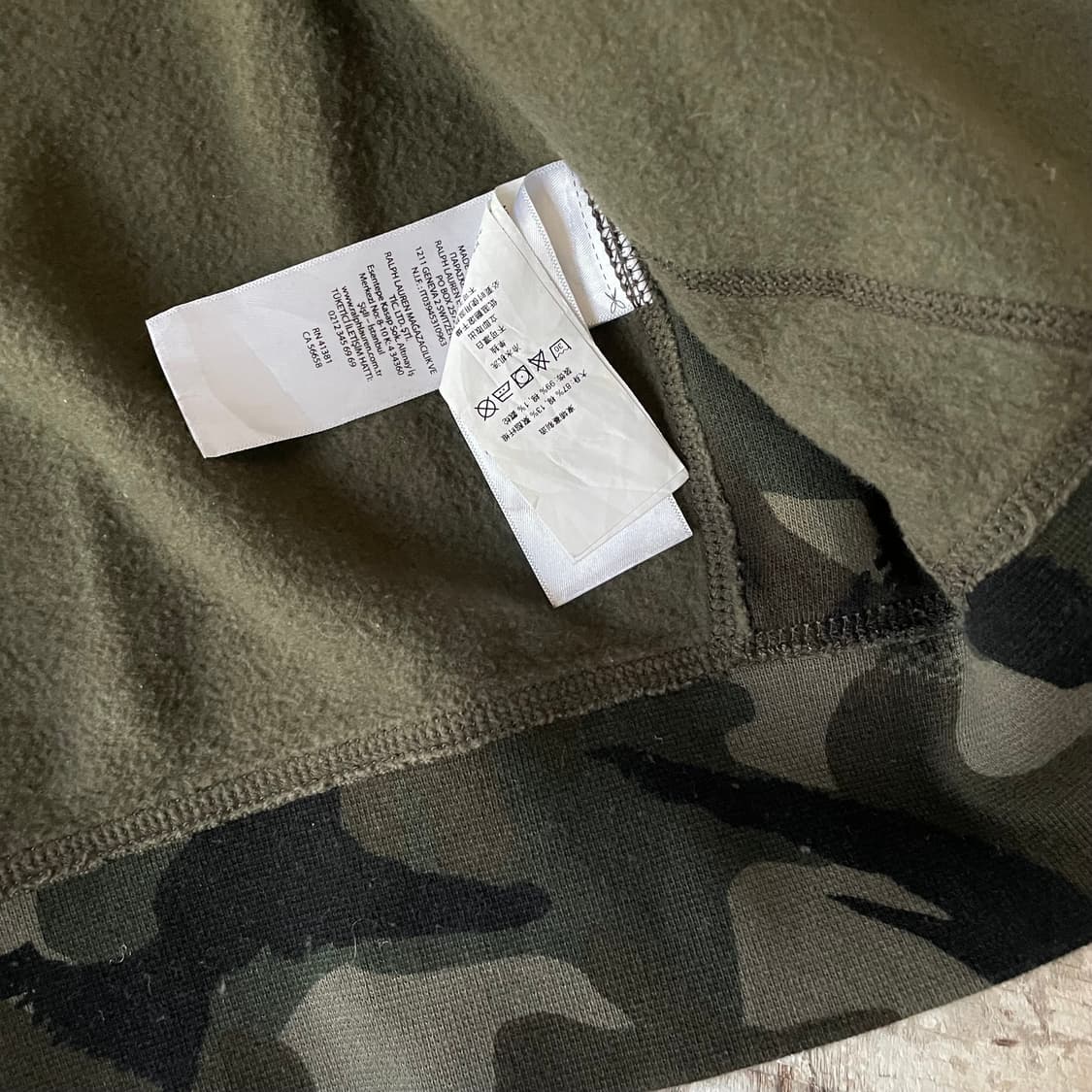 Polo Ralph Lauren Camouflage Zip-Up Hood 상품이미지5
