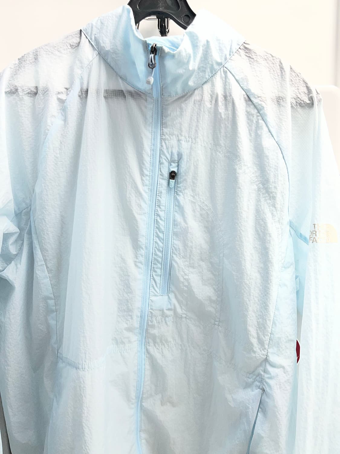 XL 노스페이스 바람막이 자켓 하늘색 상품이미지1