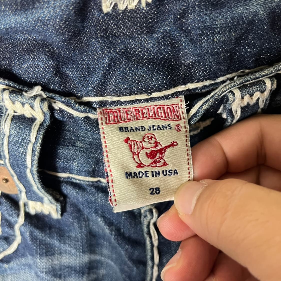 [True Religion] 트루릴리전 조이수퍼T 부츠컷 데님팬츠 상품이미지6