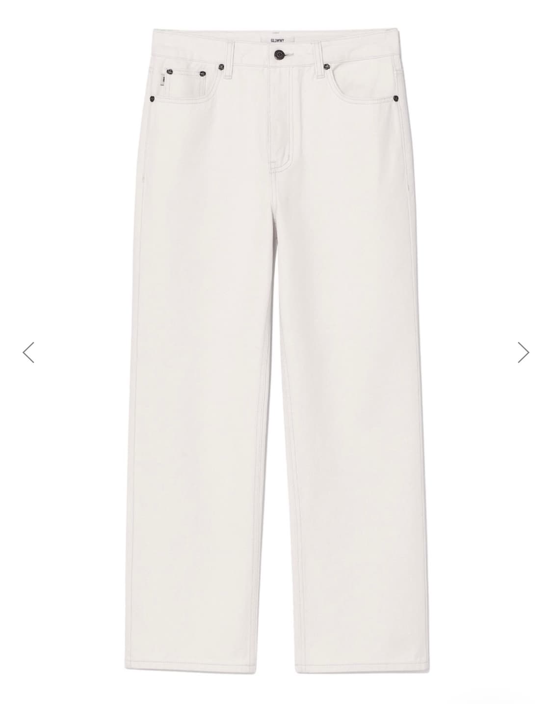 Glowny Jane jean white M 상품이미지6