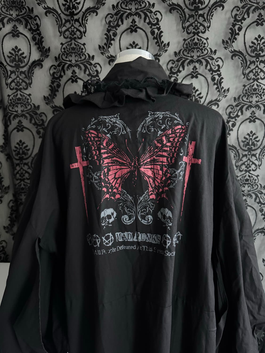 매드펑크 코르셋 로브 자켓 상품이미지8