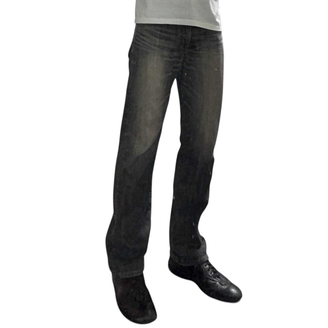 에드윈 503 흑청 워싱 스트레이트핏 데님 팬츠 30 블랙진 상품이미지2