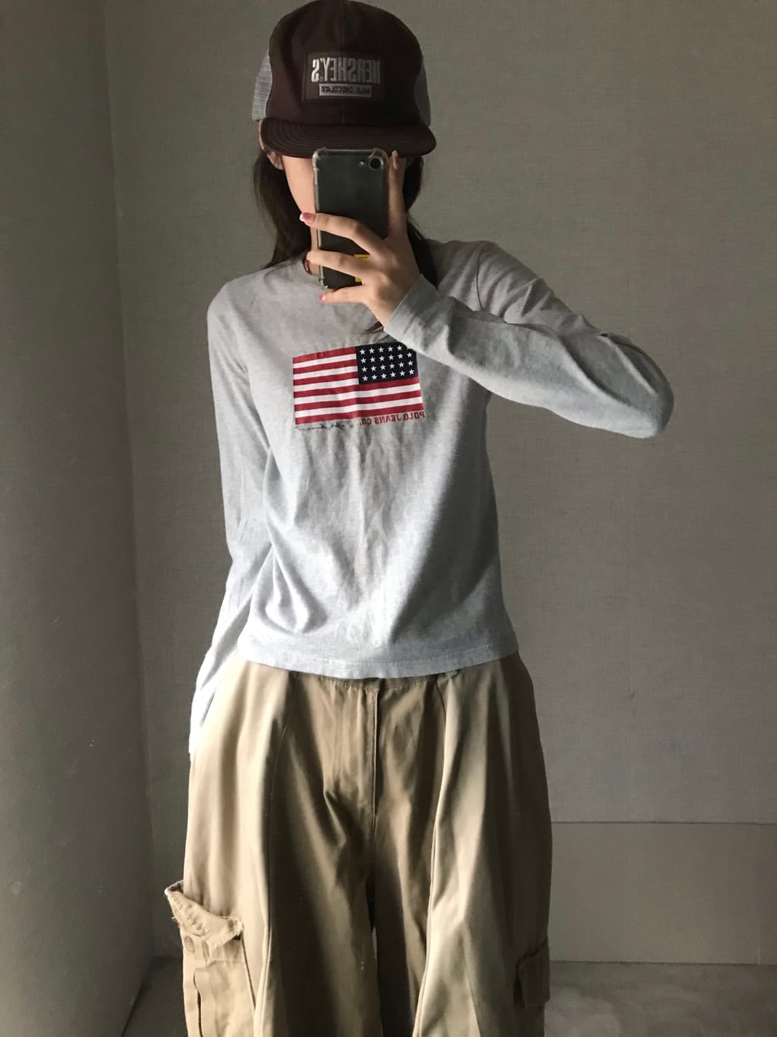 폴로 성조기 롱슬리브 상품이미지3