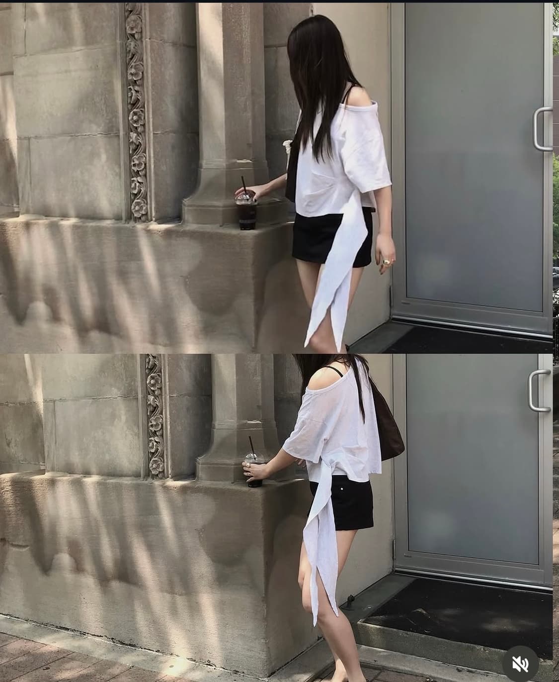 Dodex임데이 도드 언발 티셔츠 그레이 상품이미지2