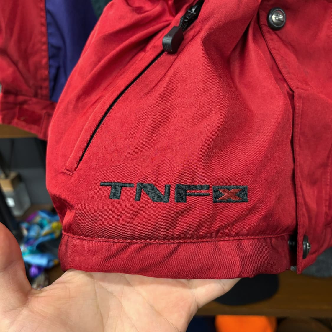 90s 노스페이스 TNFX 레트로 컬러블럭 윈터 마운틴 파카 N174 상품이미지7