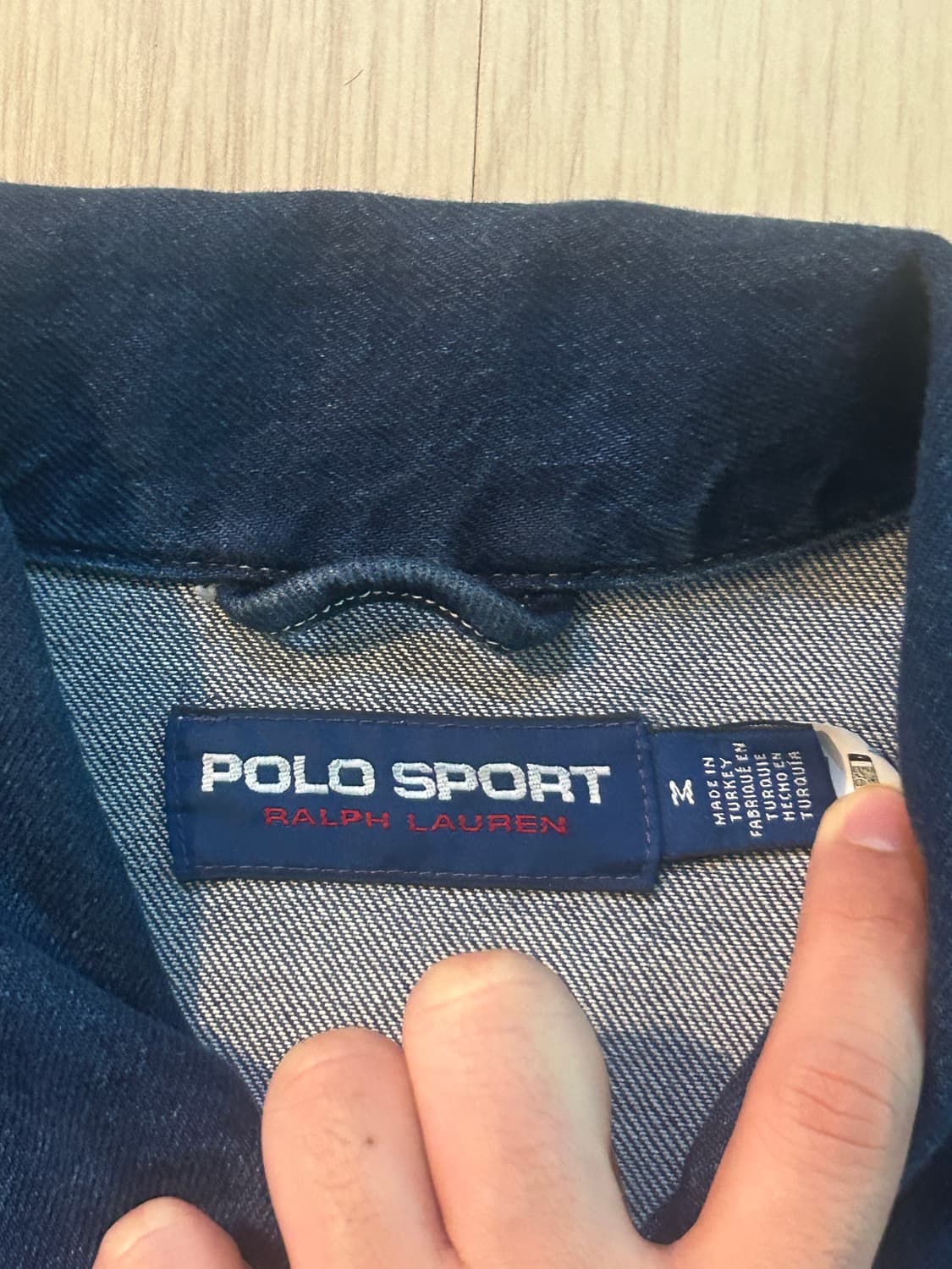 폴로 스포츠 데님 자켓 현행 상품이미지4