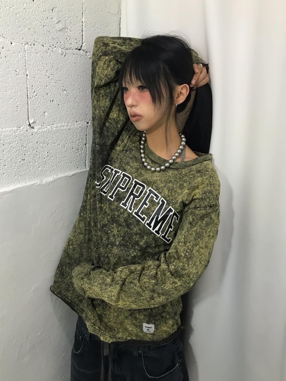 Supreme Damage Logo L/S 상품이미지1