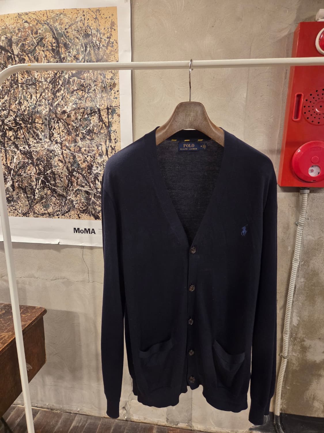 폴로랄프로렌 메리노울 가디건 상품이미지1