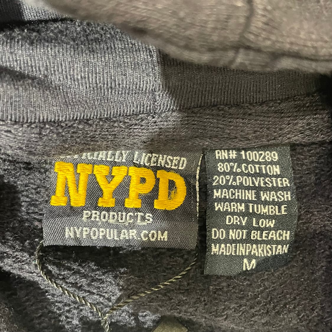 (M) USA NYPD 뉴욕 경찰 후드티  상품이미지7