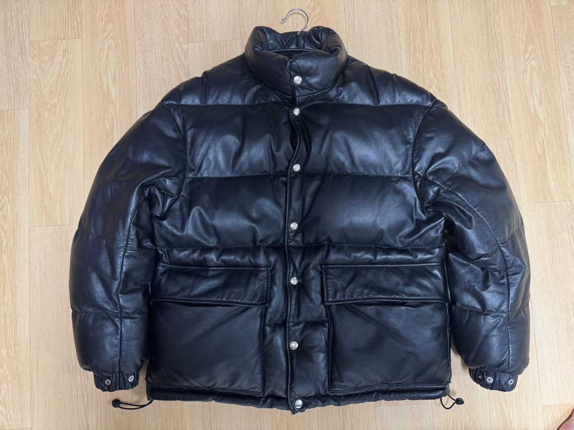 블라인드파일즈 레더푸퍼 블랙 0사이즈 상품이미지1