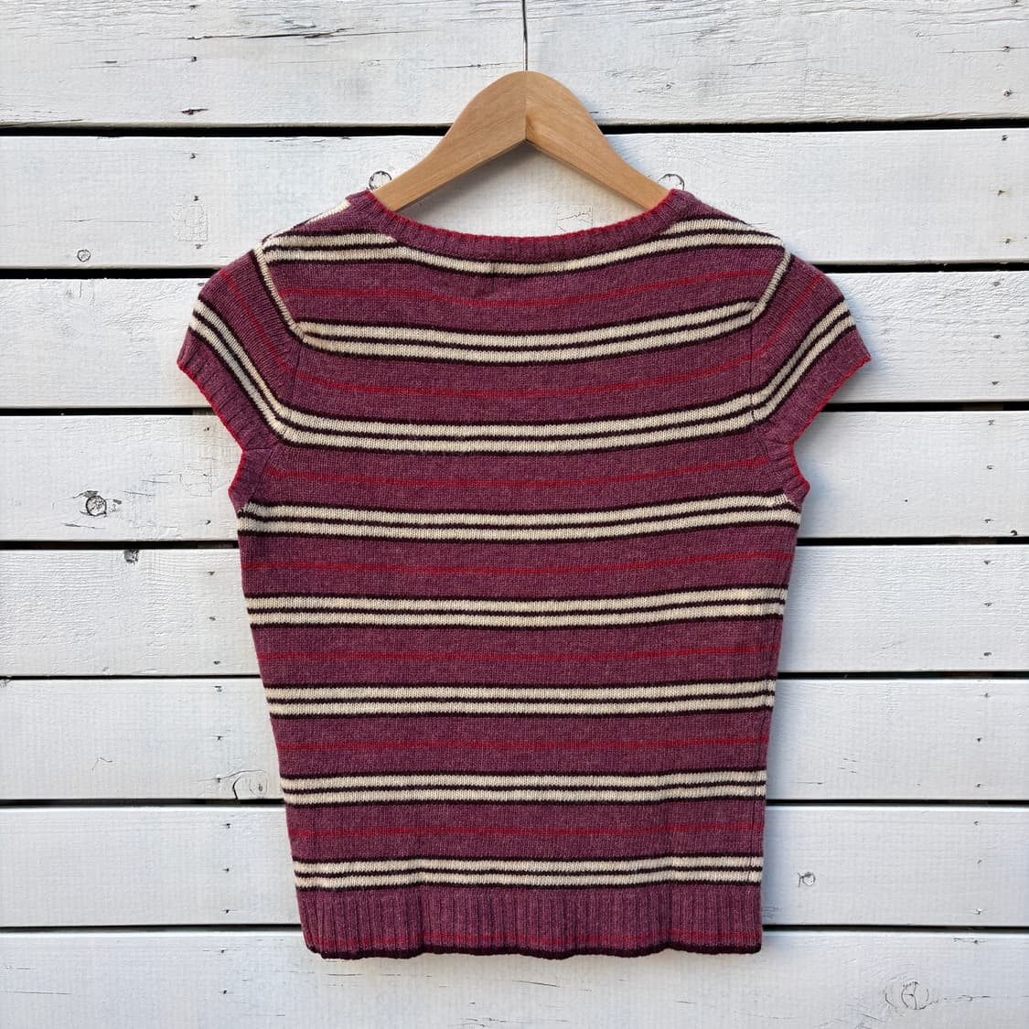 Burberry 버버리 울 반팔 니트 상품이미지2