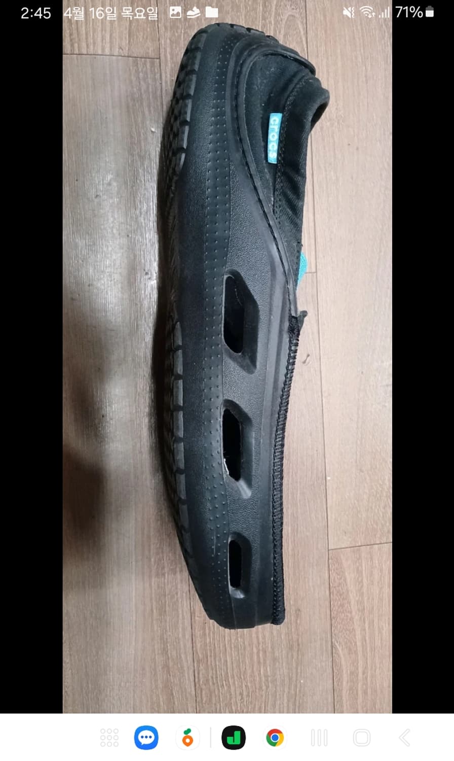 희귀템,크록스 타이드라인벤티드 캔버스 로퍼 상품이미지3