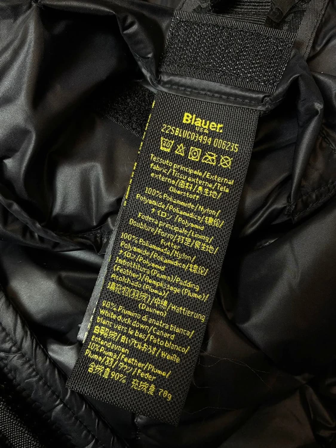 블라우어 Blauer USA 다운 경량 패딩 PN7597 상품이미지7