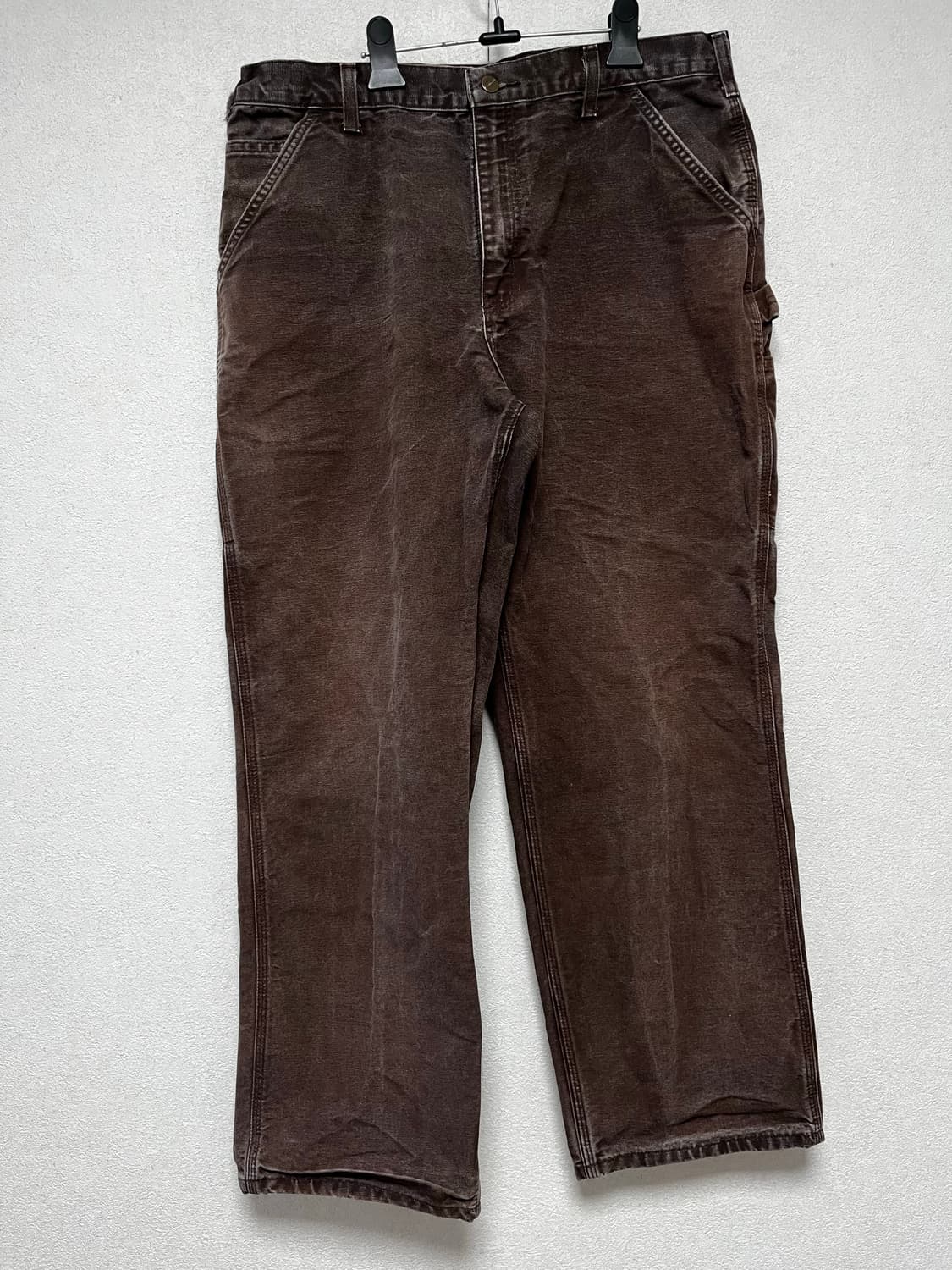 Carhartt B11 DKB 칼하트 빈티지 싱글니 카펜터 다크브라운 상품이미지1