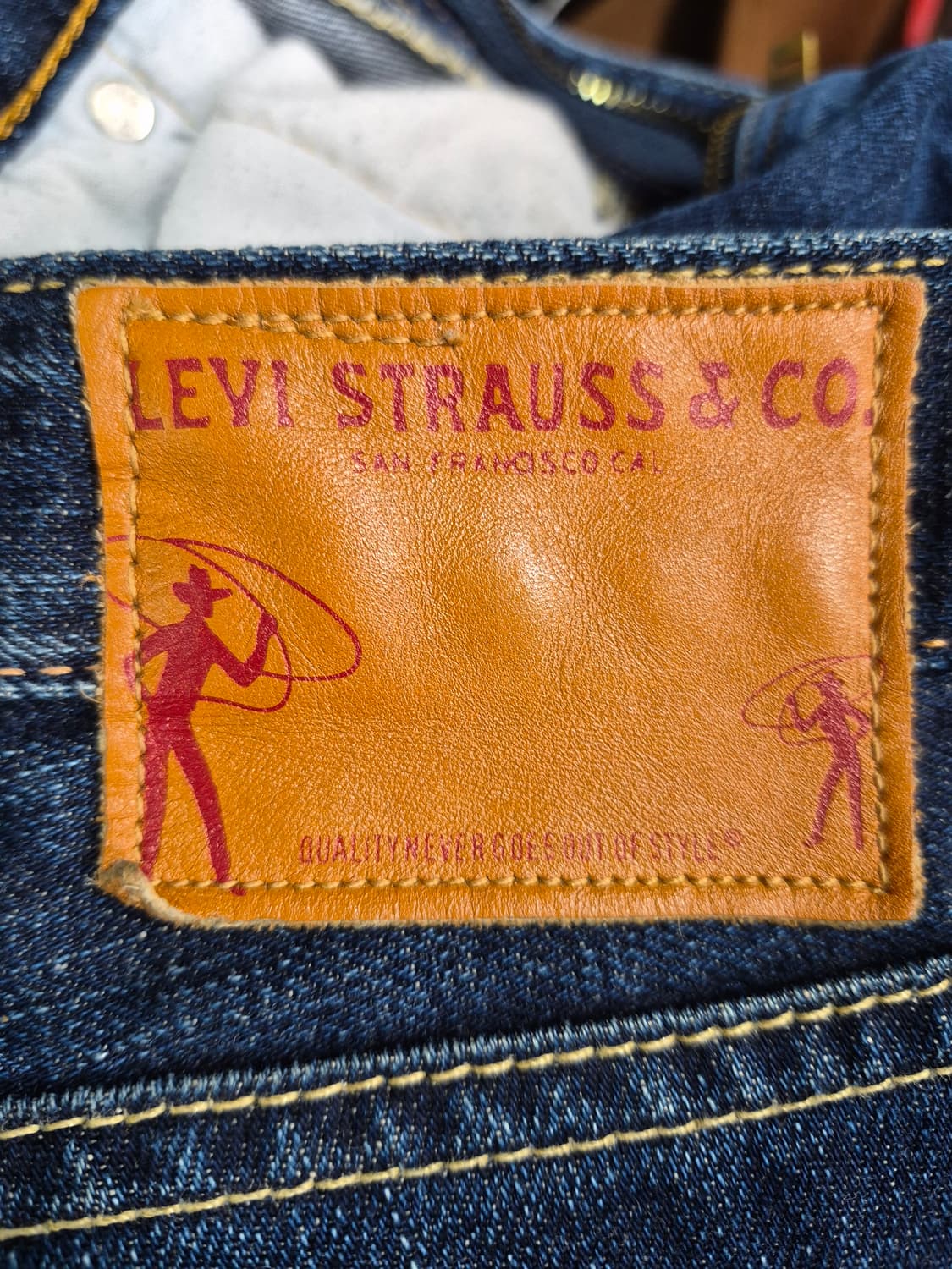 04 USA 리바이스 청바지 데님 로우라이즈 부츠컷 31 상품이미지1