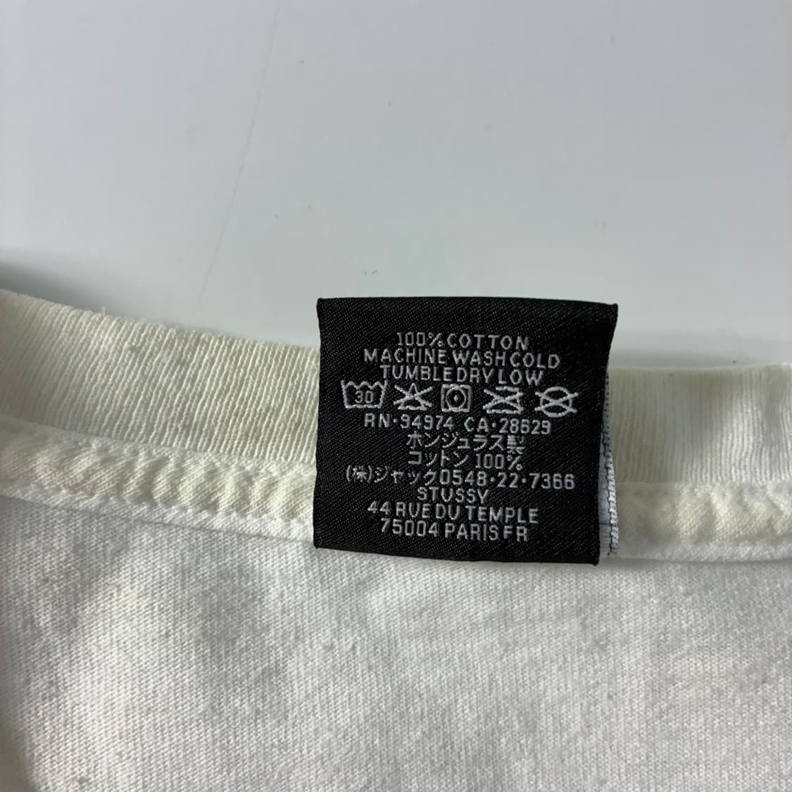 Stussy  스투시 스핑크스 그래픽 화이트 반팔티셔츠  상품이미지7