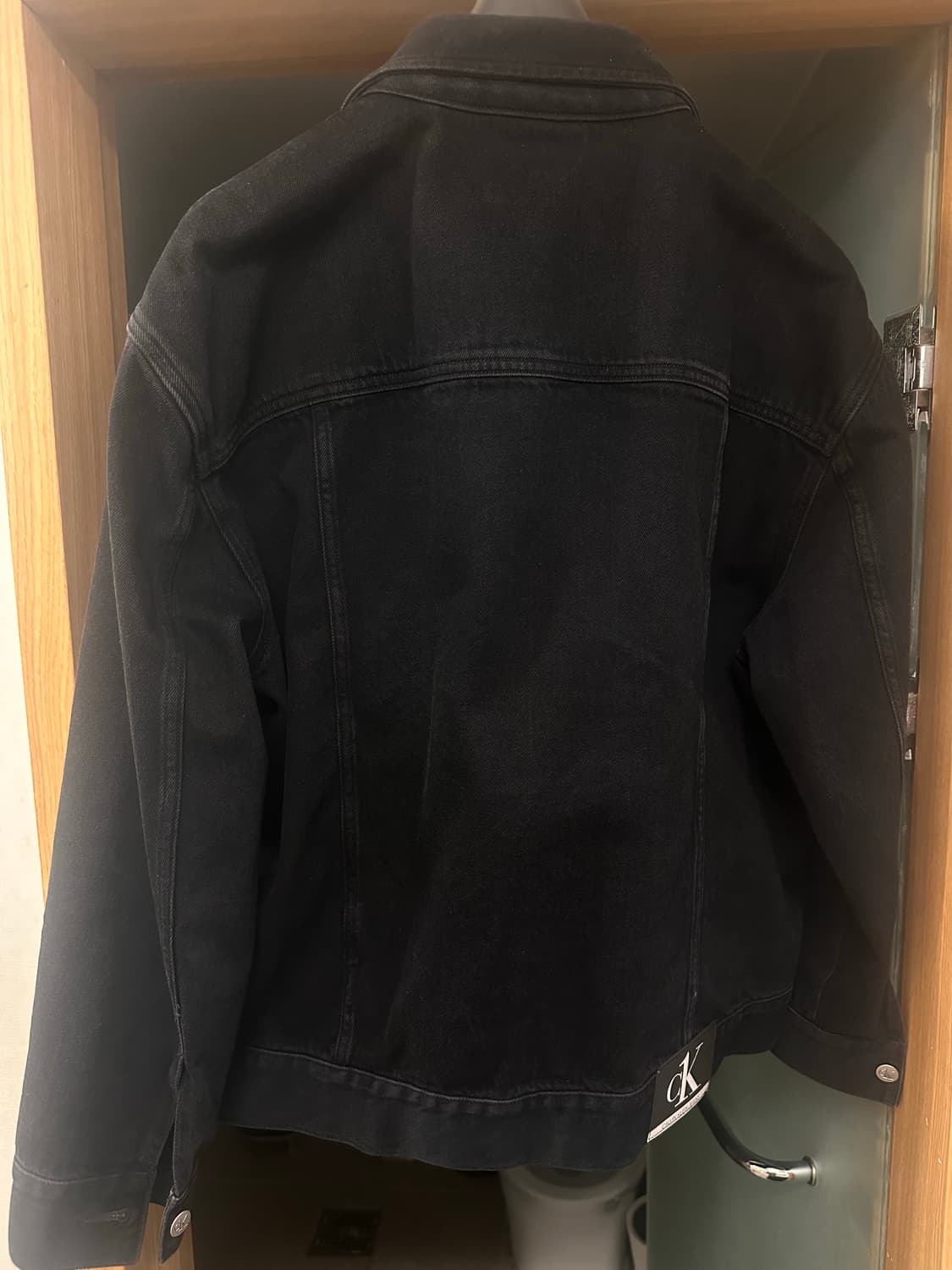 calvin klein denim jackets black 상품이미지2