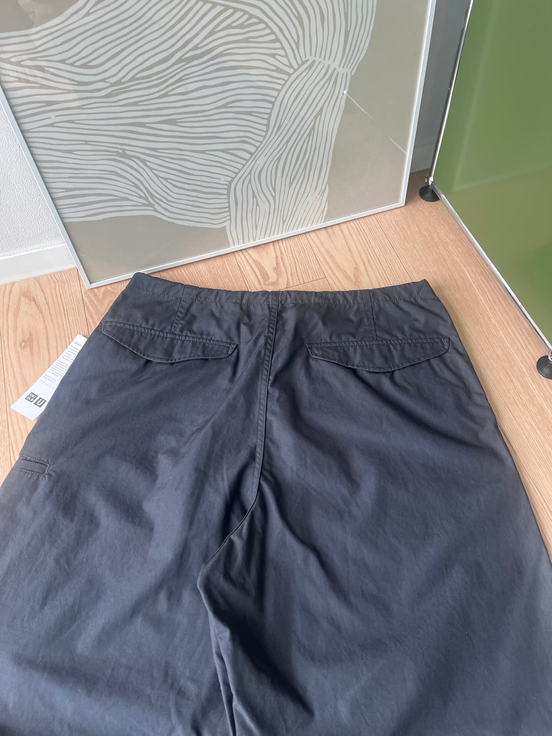 새상품))유니클로 UNIQLO U 파라슈트 팬츠 L84-92cm)사이즈 상품이미지5