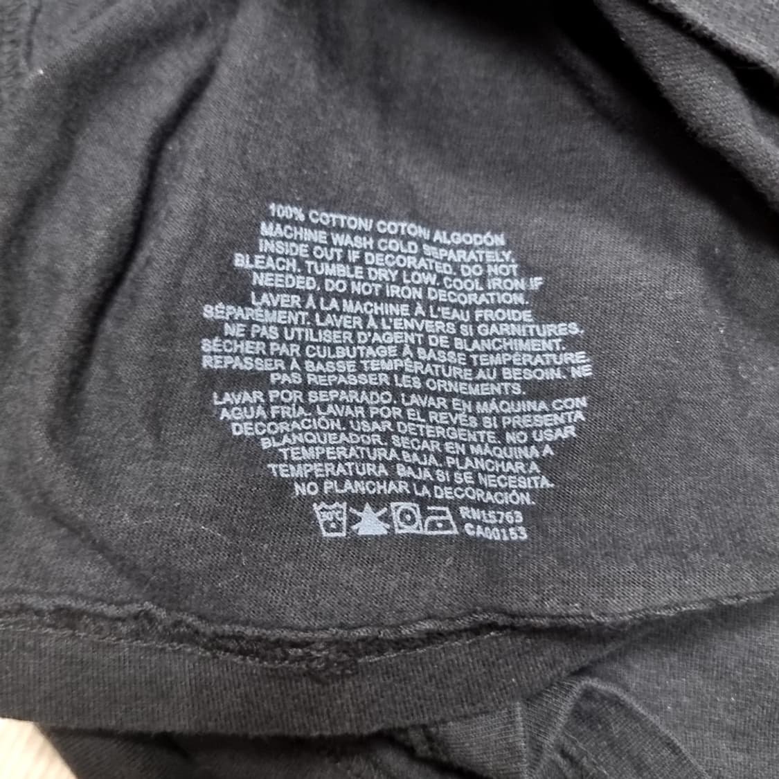 챔피온 * Saint 의 콜라보 블랙 긴팔티(xl) 상품이미지9