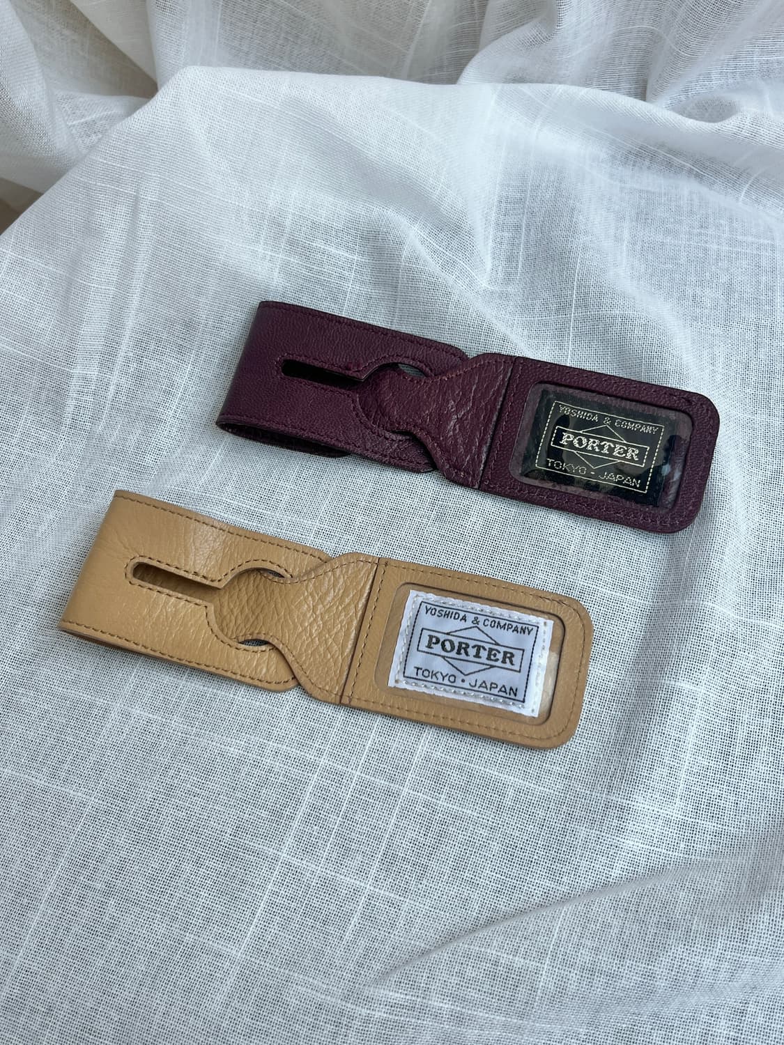 Porter 포터 러기지 태그 버건디 상품이미지3