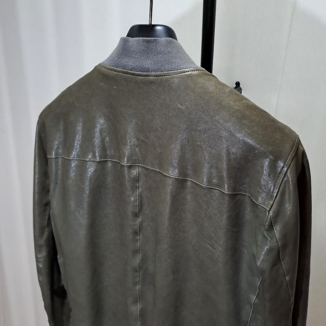 (택포) 올세인츠 램스킨 블루종 B803 상품이미지6