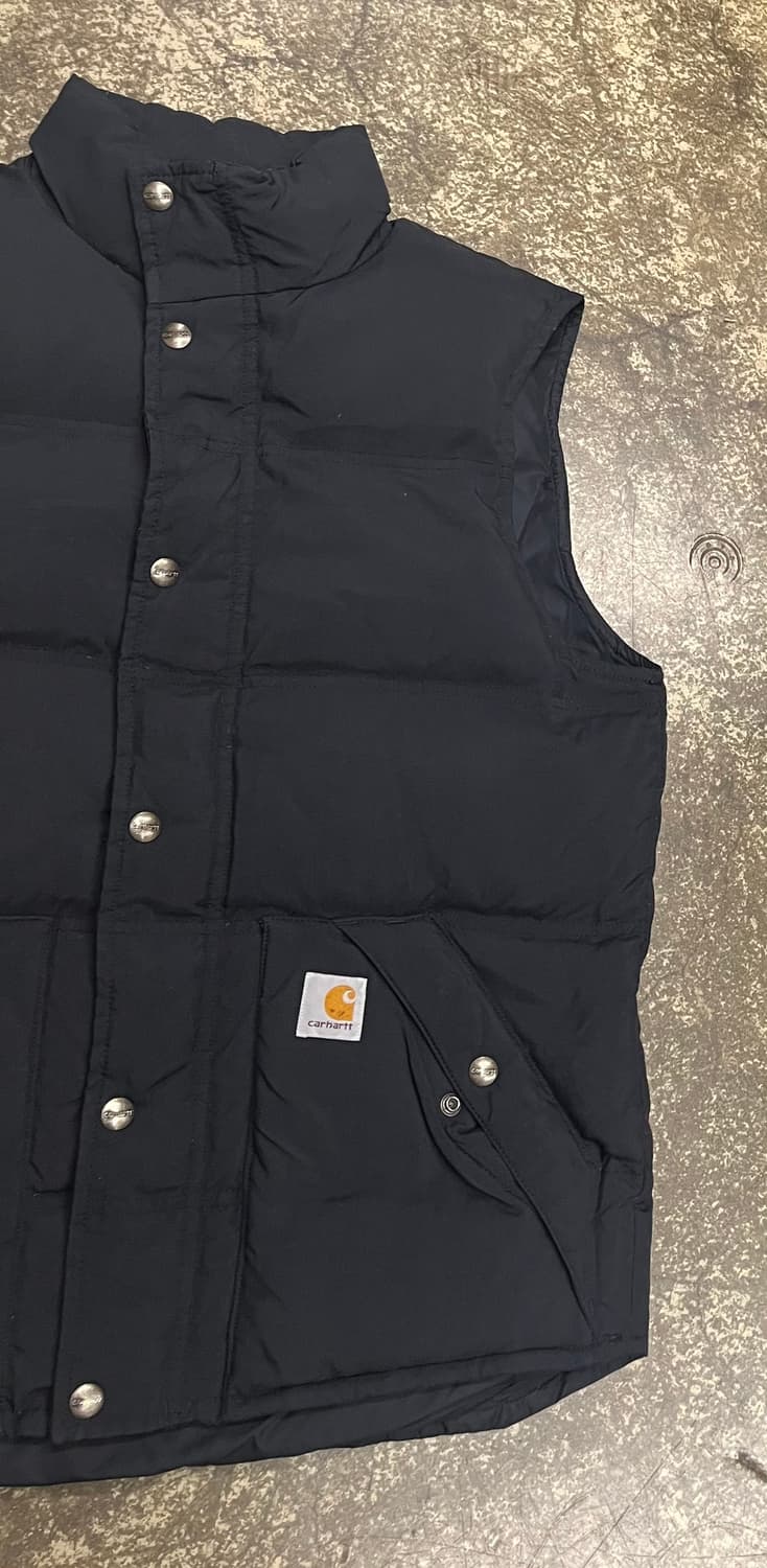 칼하트 블랙 패딩 조끼 상품이미지3