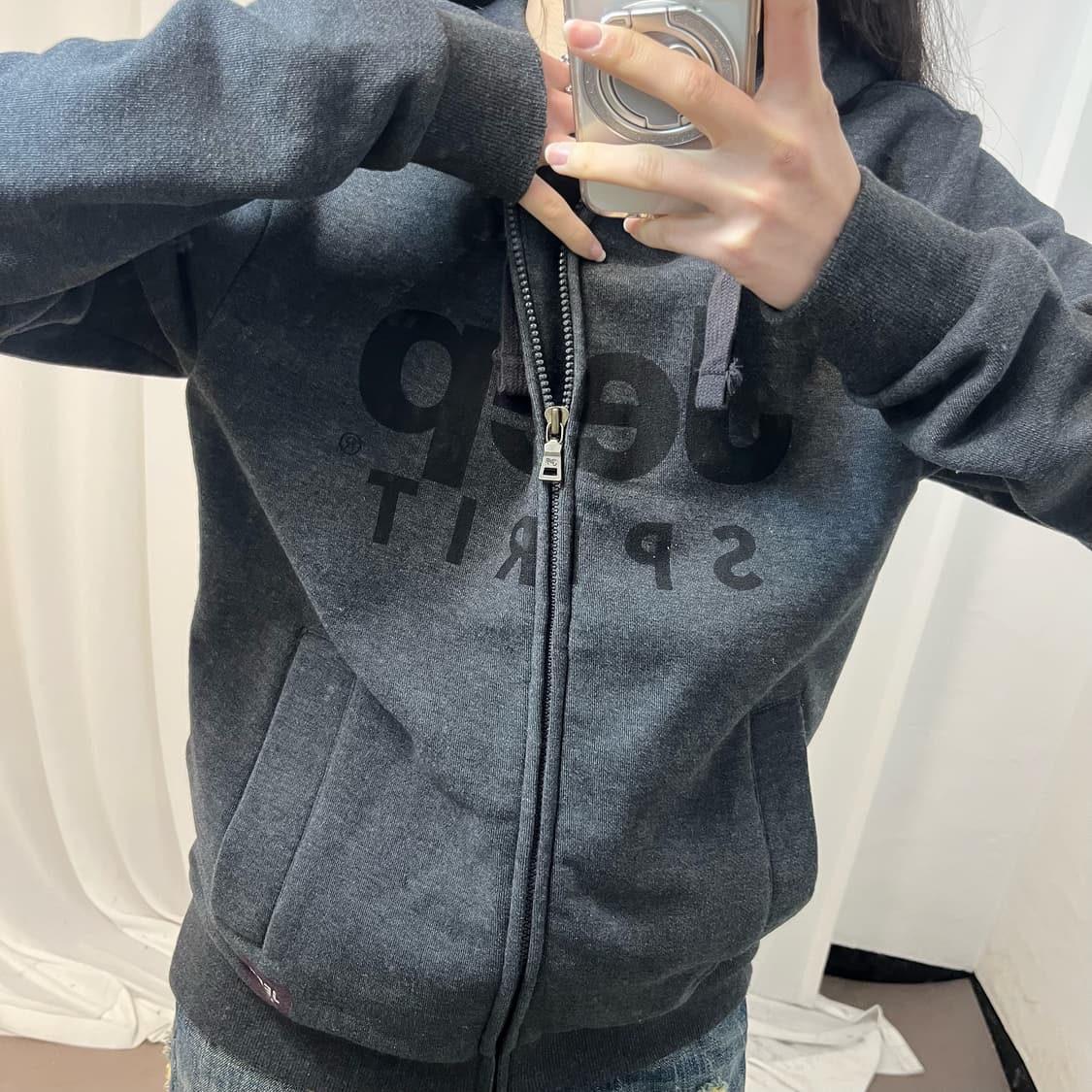 Jeep Zip-Up Hoodie 상품이미지3