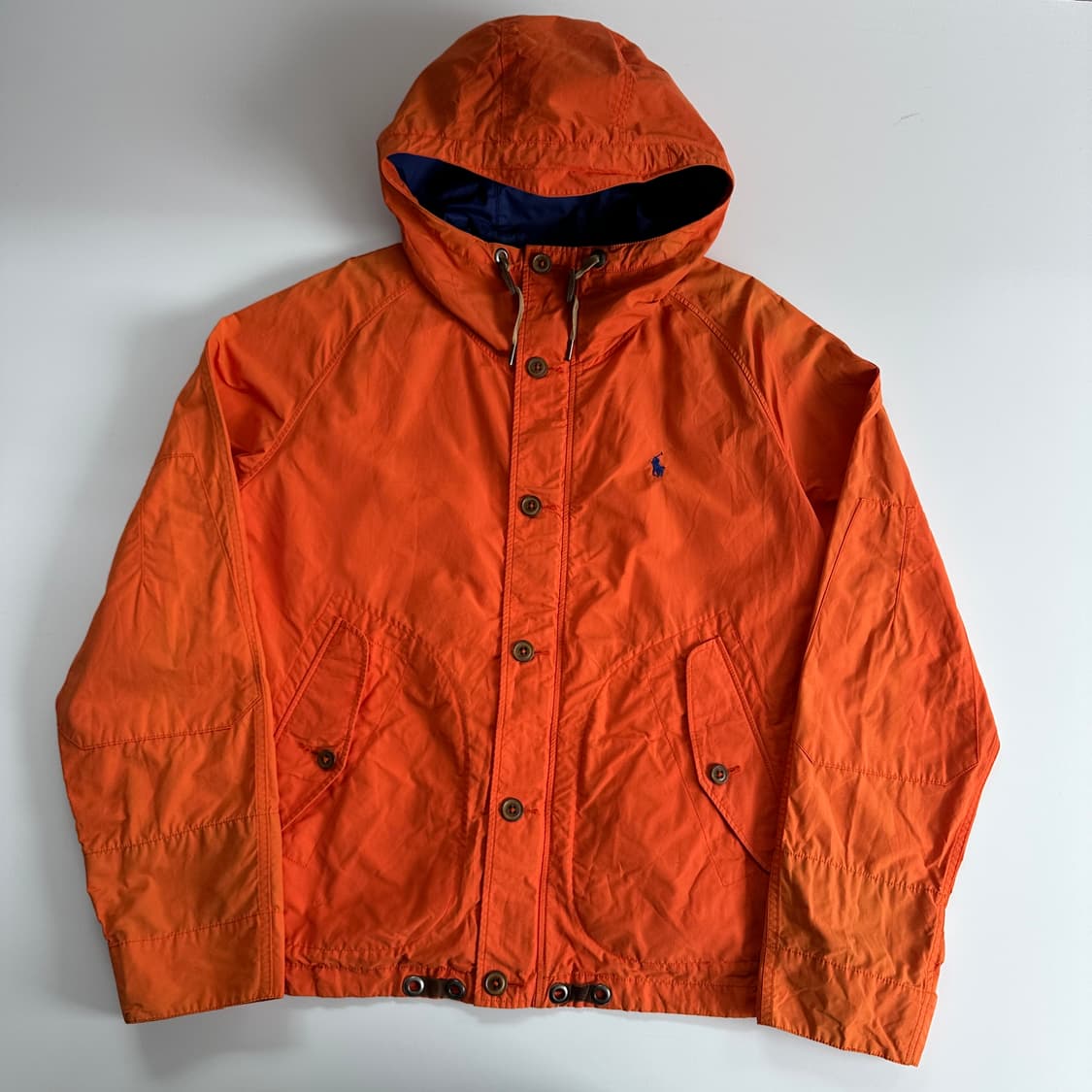 Polo 폴로 랄프로렌 90‘s 오렌지 워터플루프 후드자켓 상품이미지2