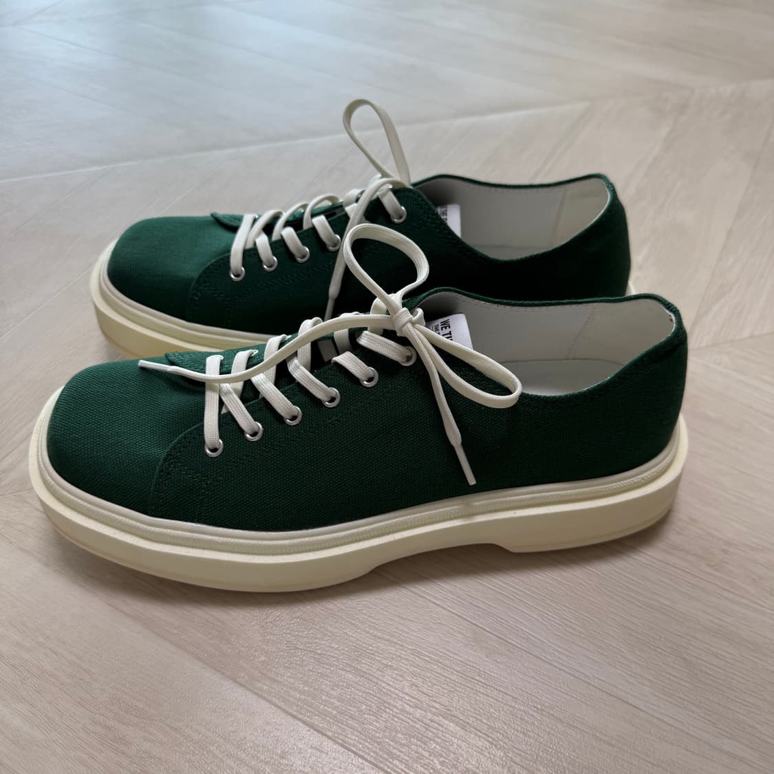 위더로드 스퀘어토 스니커즈 그린 280 상품이미지2