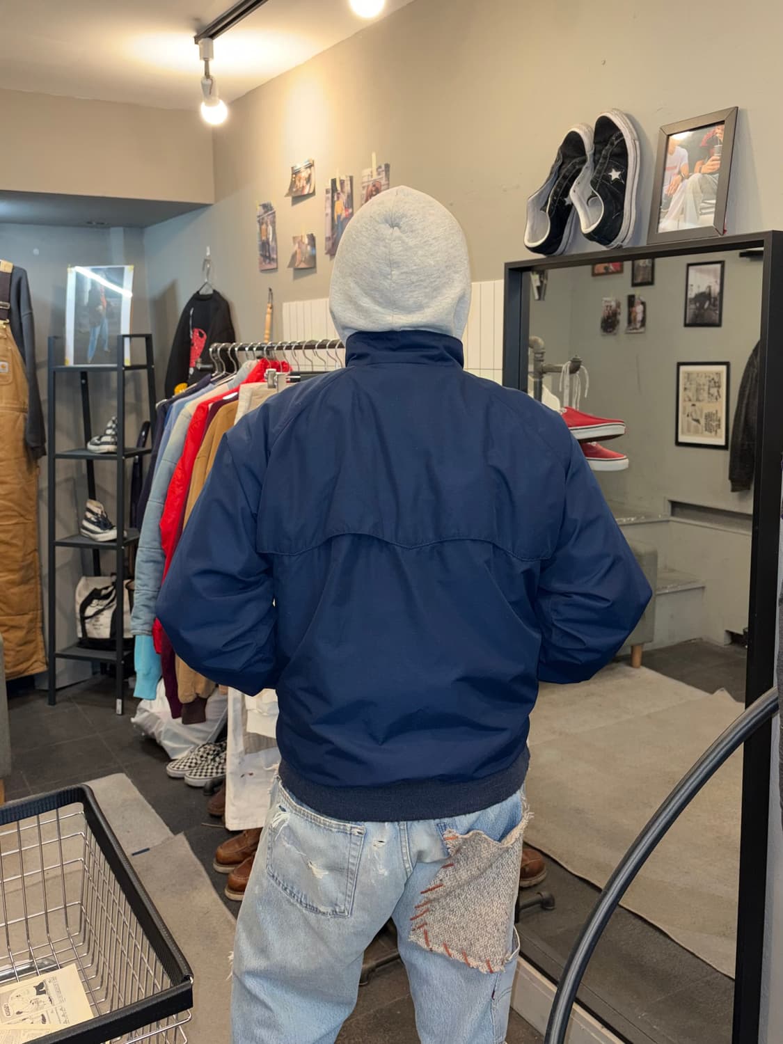 90’s LL Bean harrington lining jacket 상품이미지4